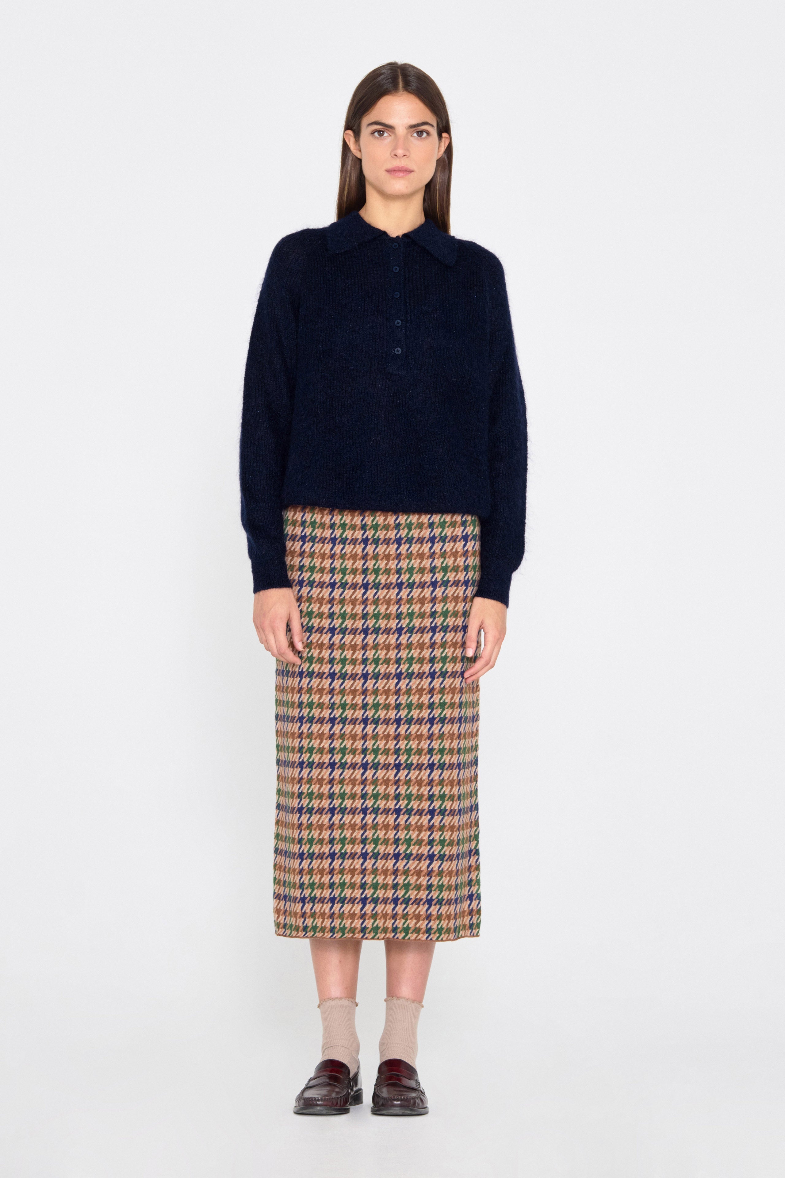 FRANK MOHAIR SWEATER