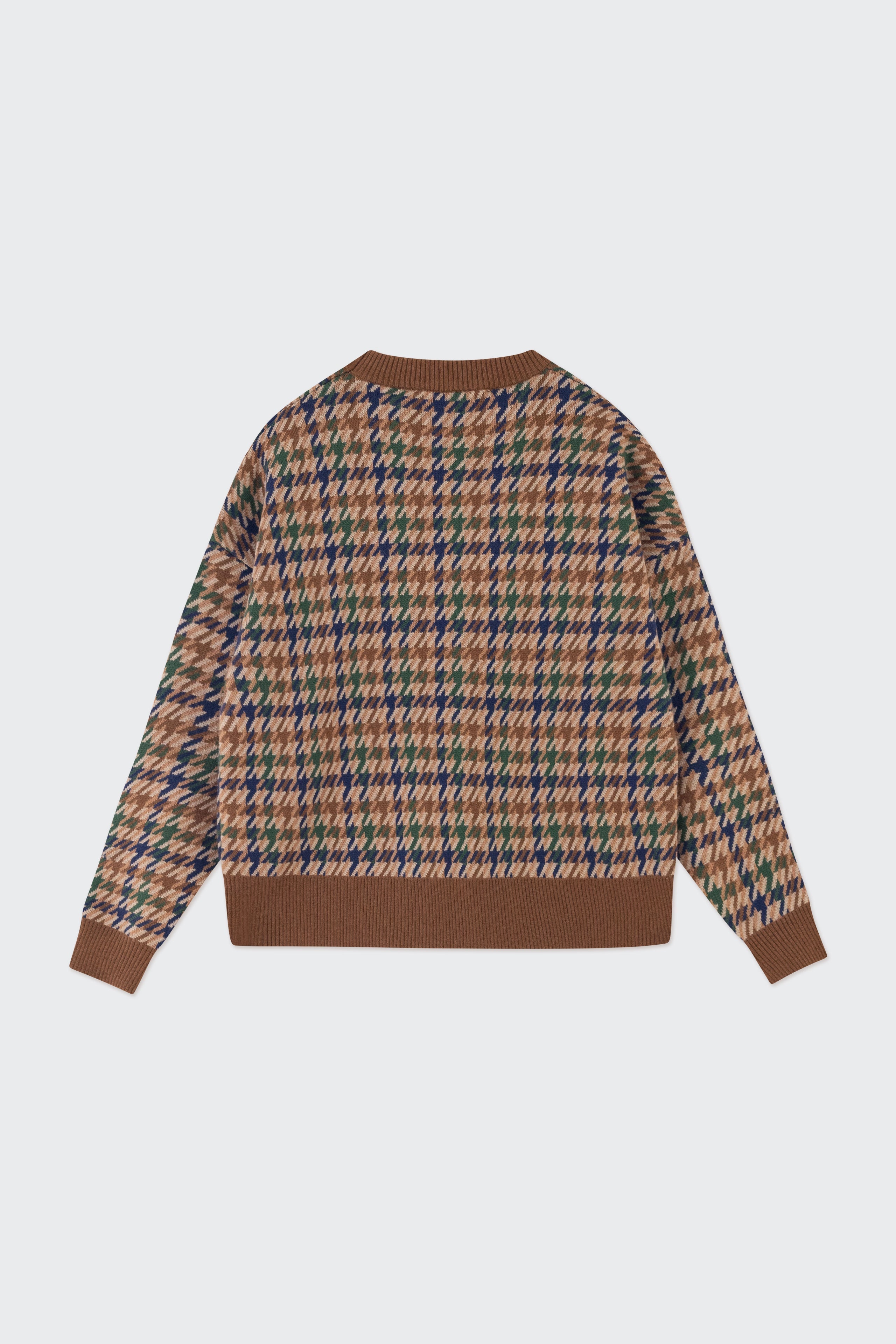 LUCA HOUNSTOOTH SWEATER