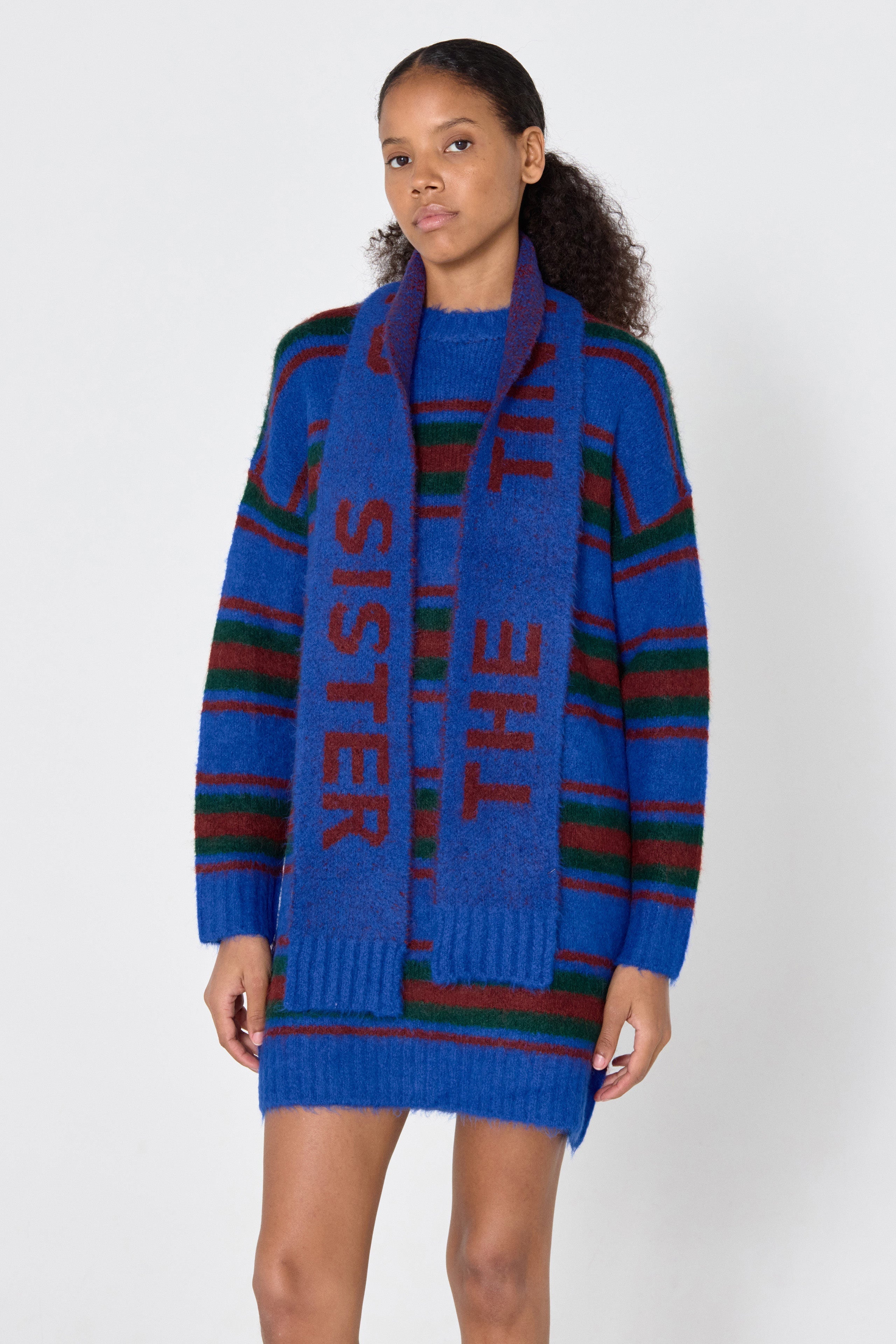 LUCA STRIPED DRESS