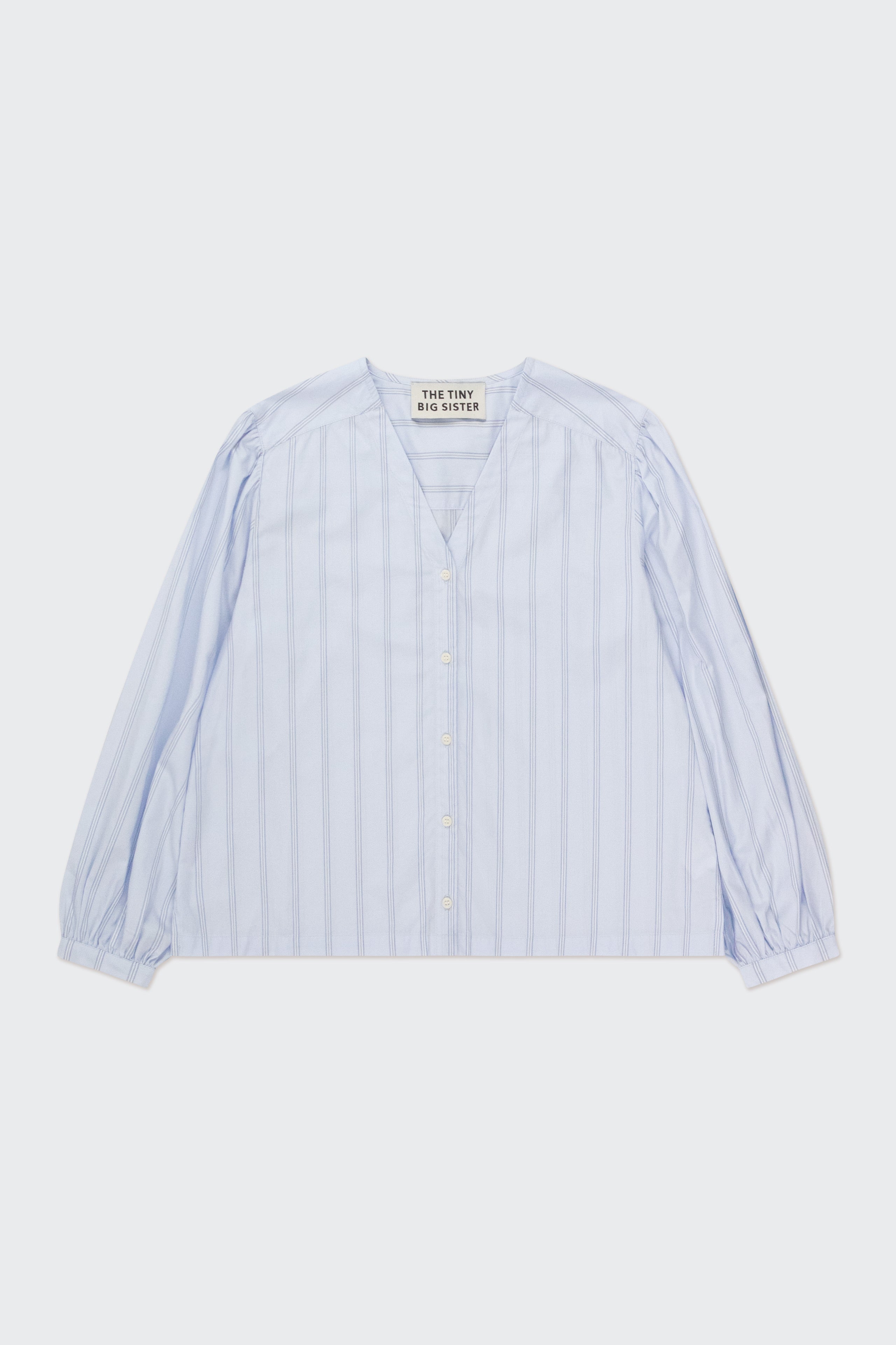 STRIPES V-NECK BLOUSE