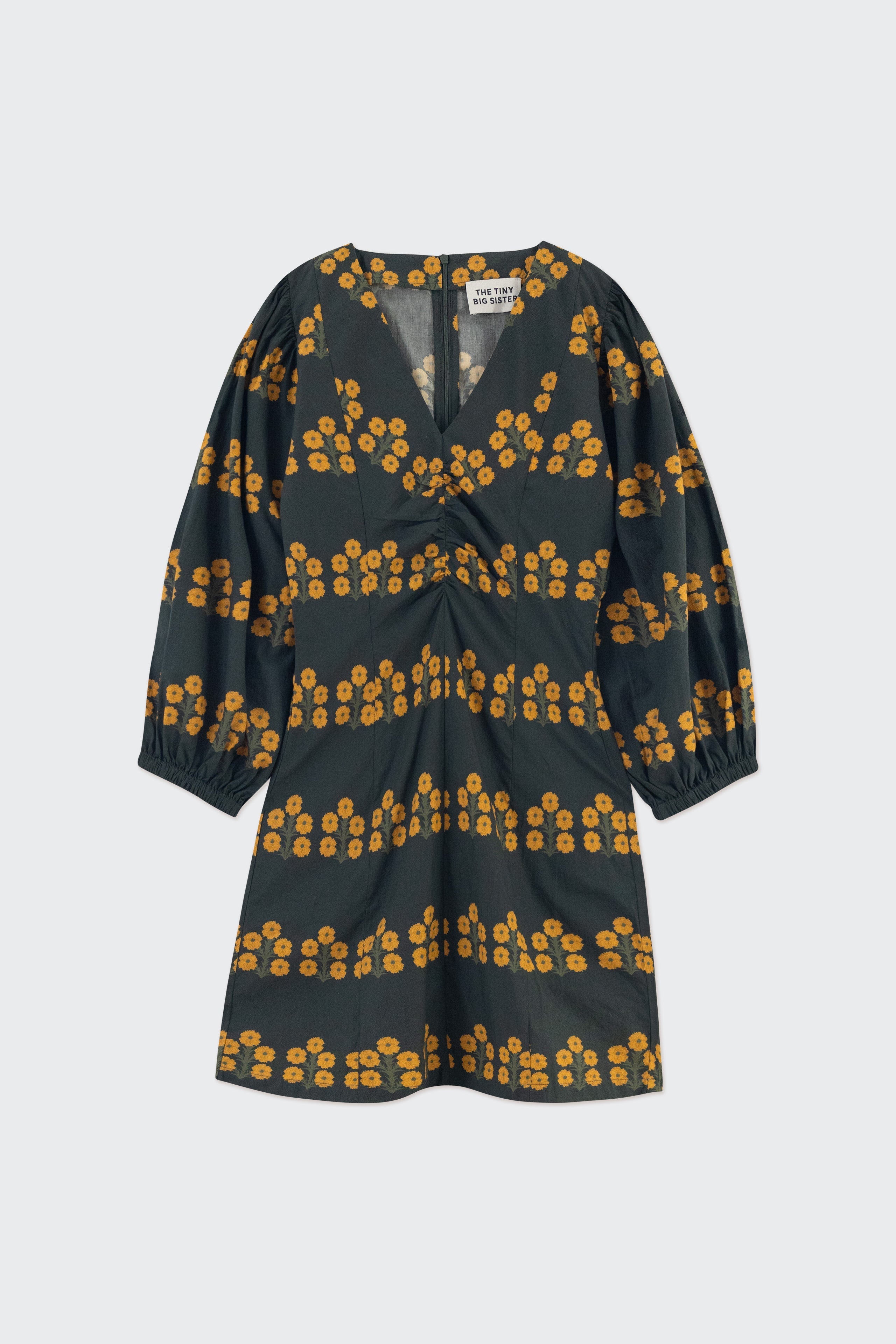 ASTER PUFF SLEEVES DRESS
