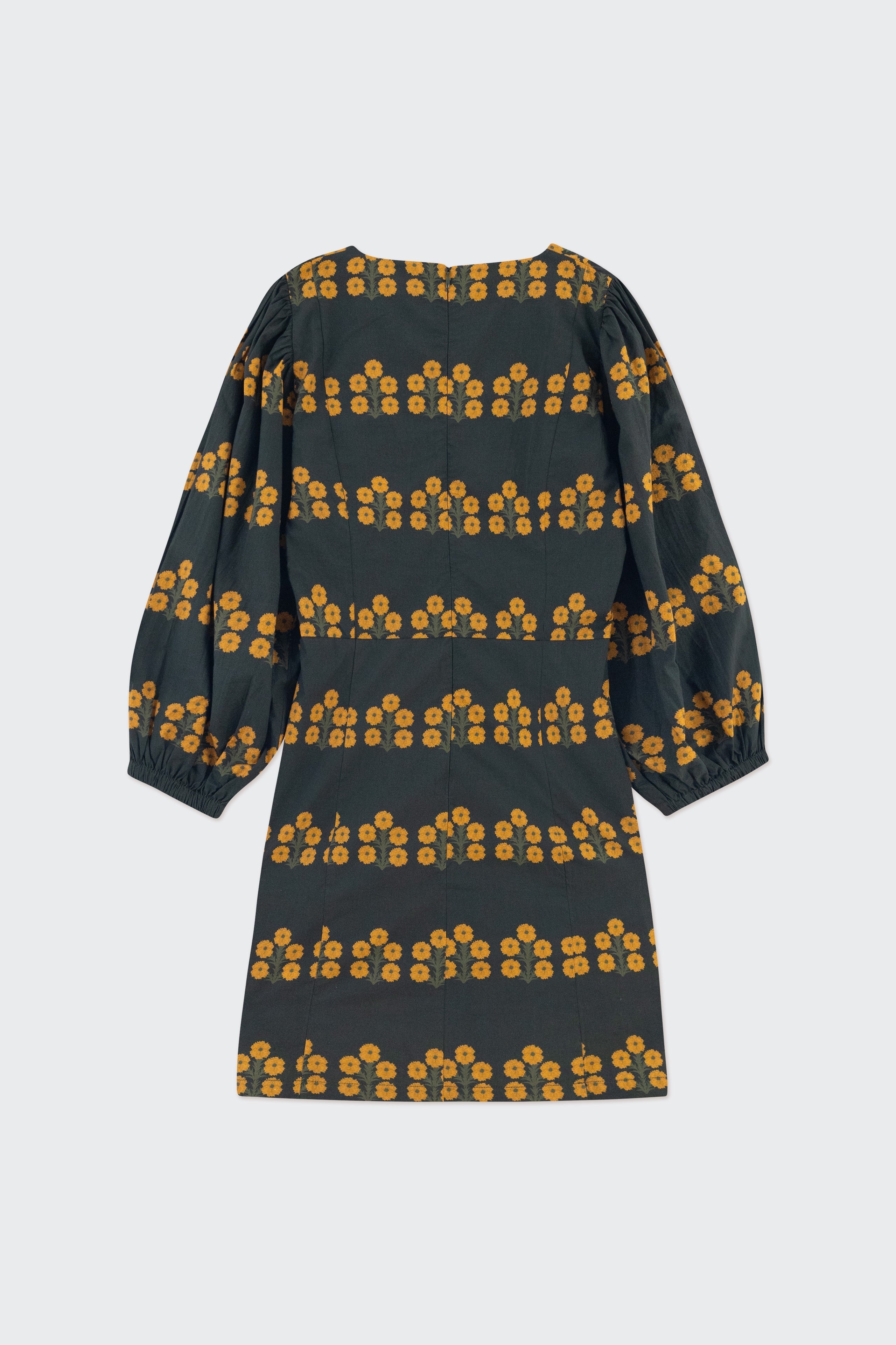 ASTER PUFF SLEEVES DRESS