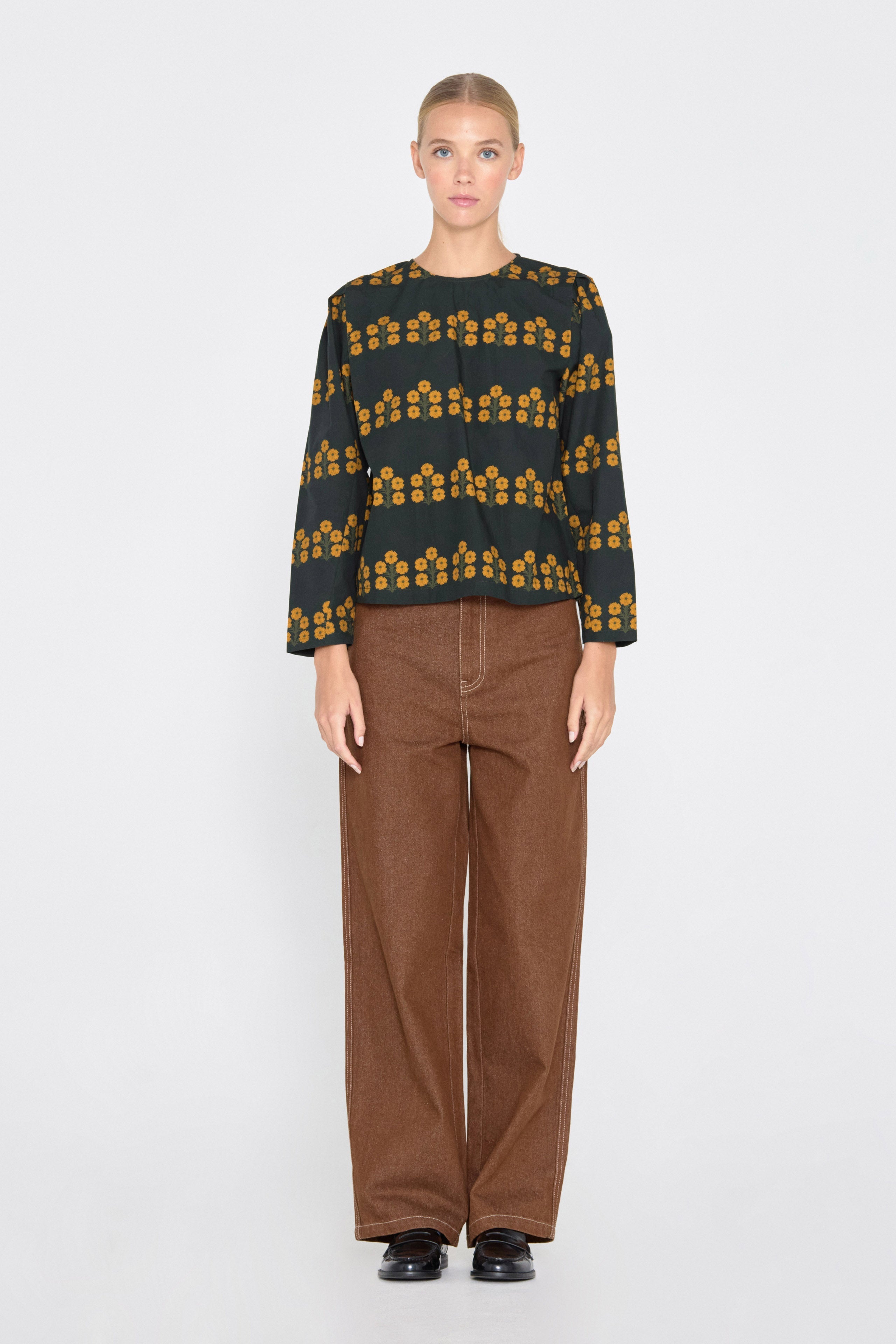 ASTER PLEATED BLOUSE