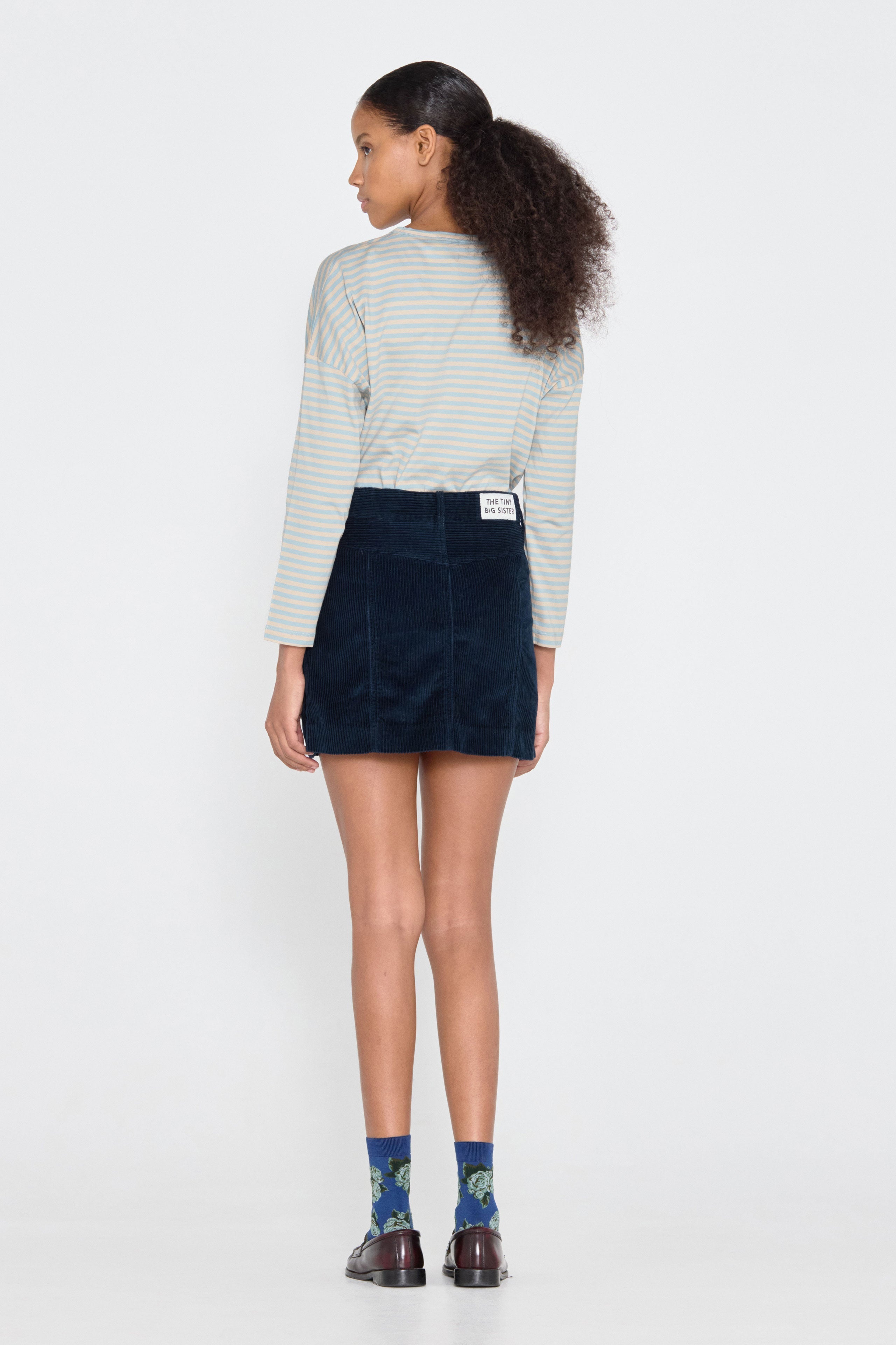STRIPED LONG SLEEVE TEE
