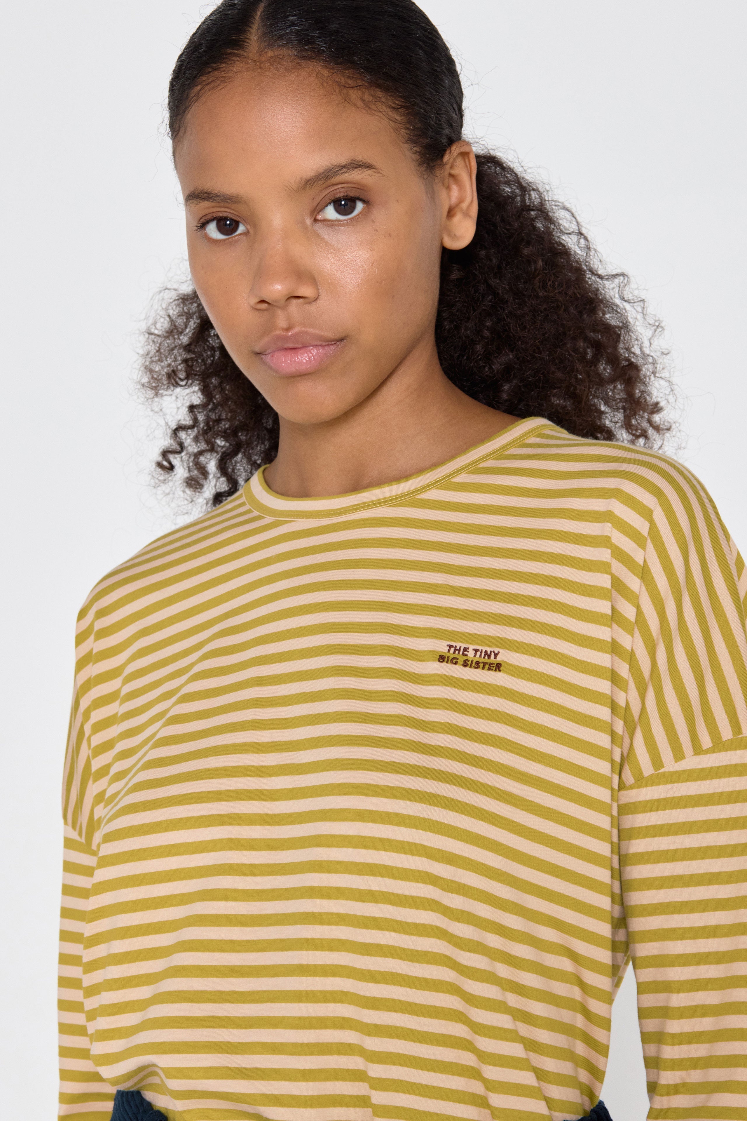 STRIPED LONG SLEEVE TEE