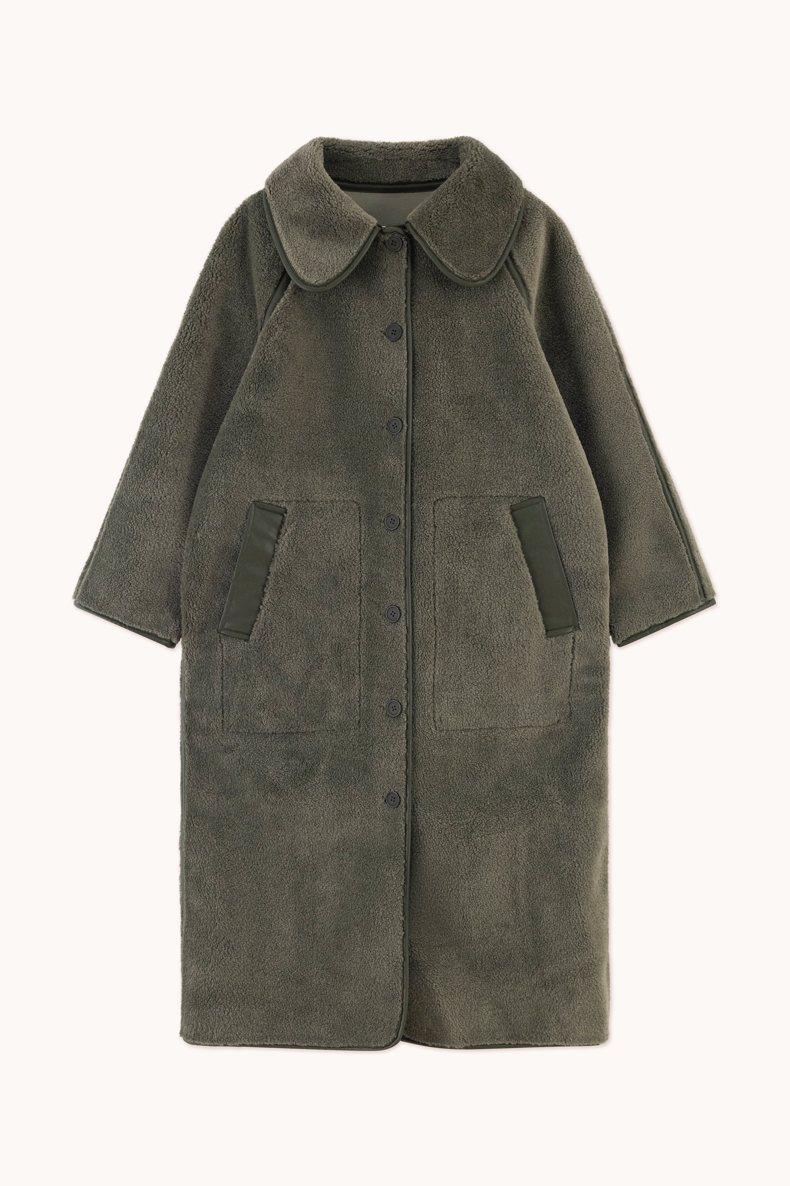 FAUX FUR LONG COAT