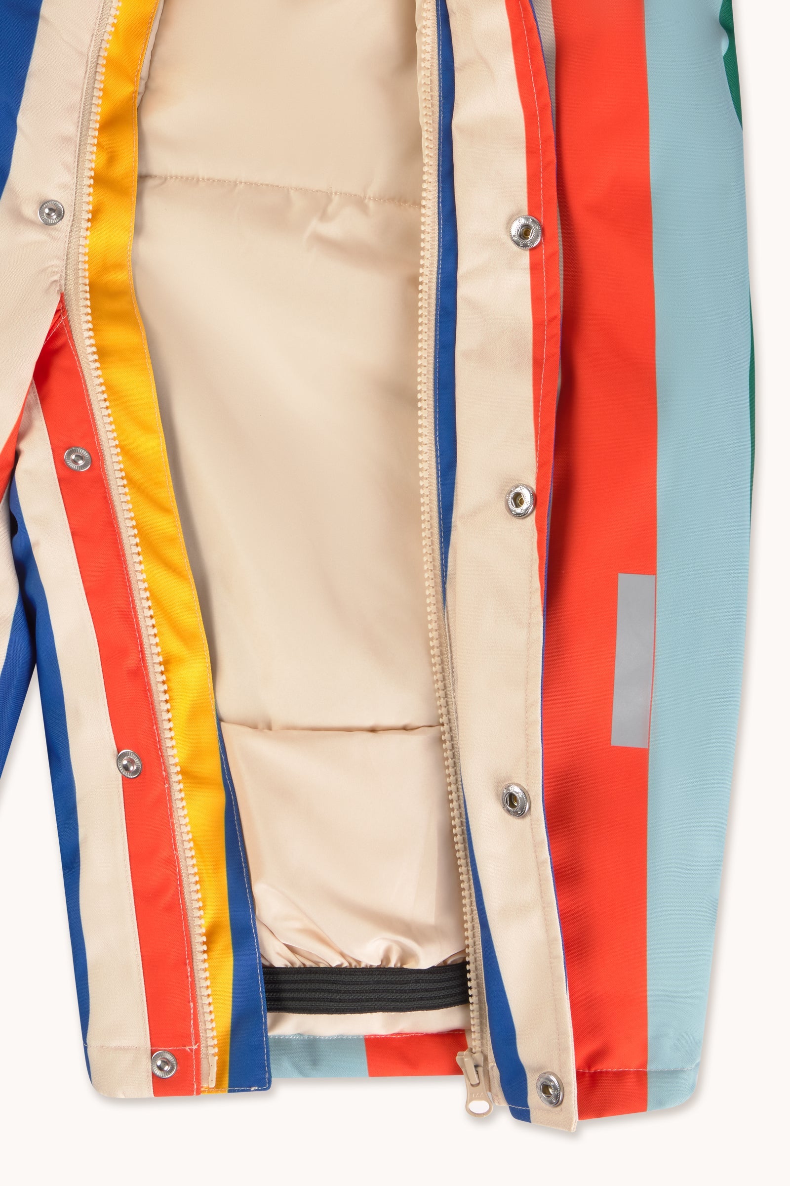 OVERALL SNOW MULTICOLOR STRIPES