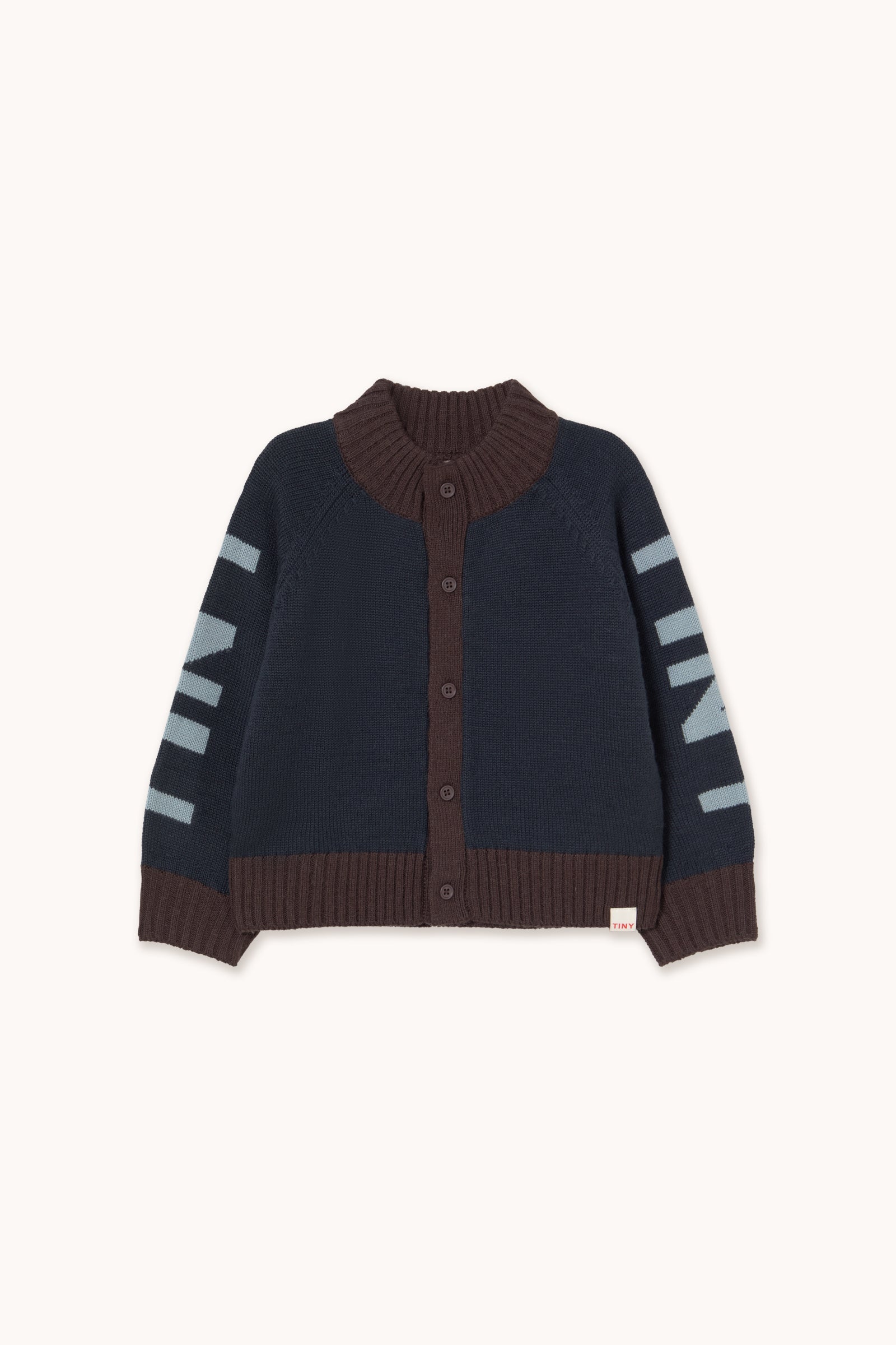 STRICKJACKE MIT STEHKRAGEN TINY