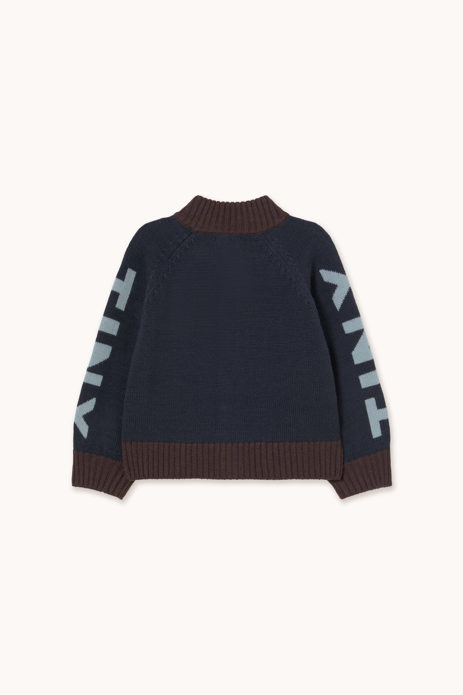 STRICKJACKE MIT STEHKRAGEN TINY