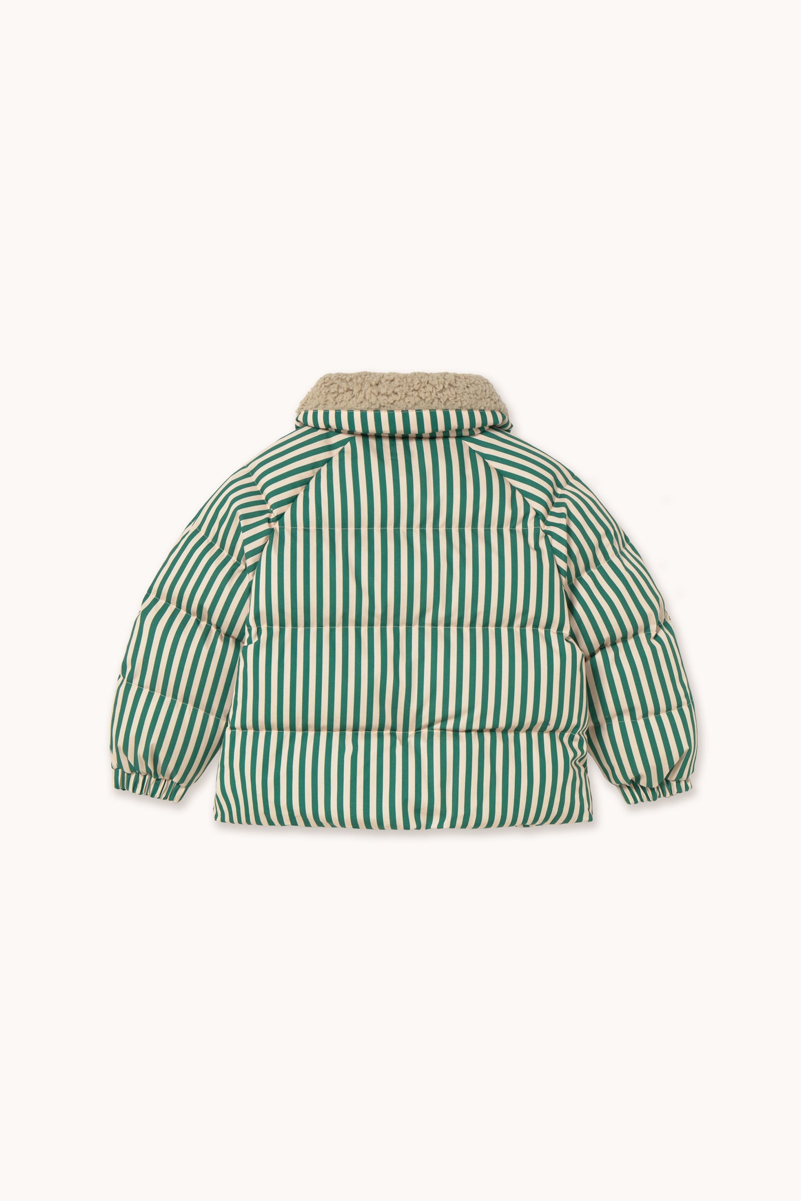 STEPPJACKE GREEN STRIPES