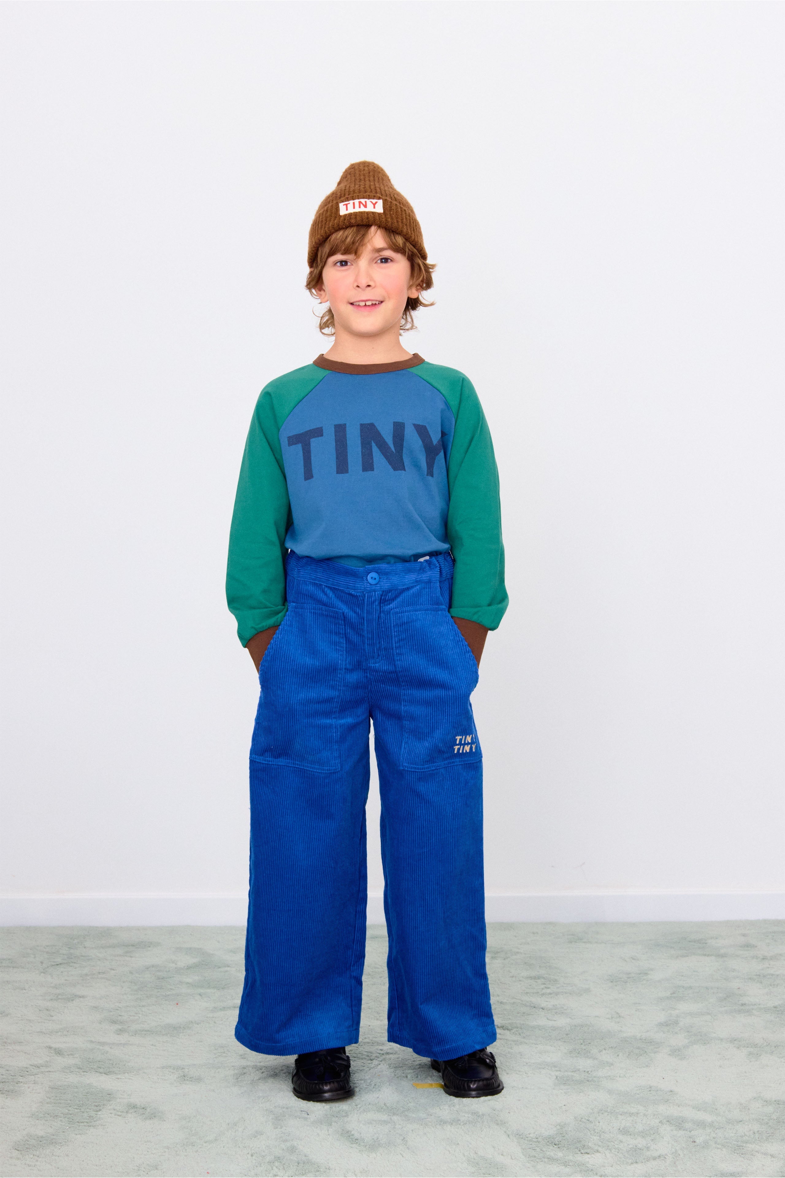 LANGARM-T-SHIRT TINY RAGLAN COLOR BLOCK