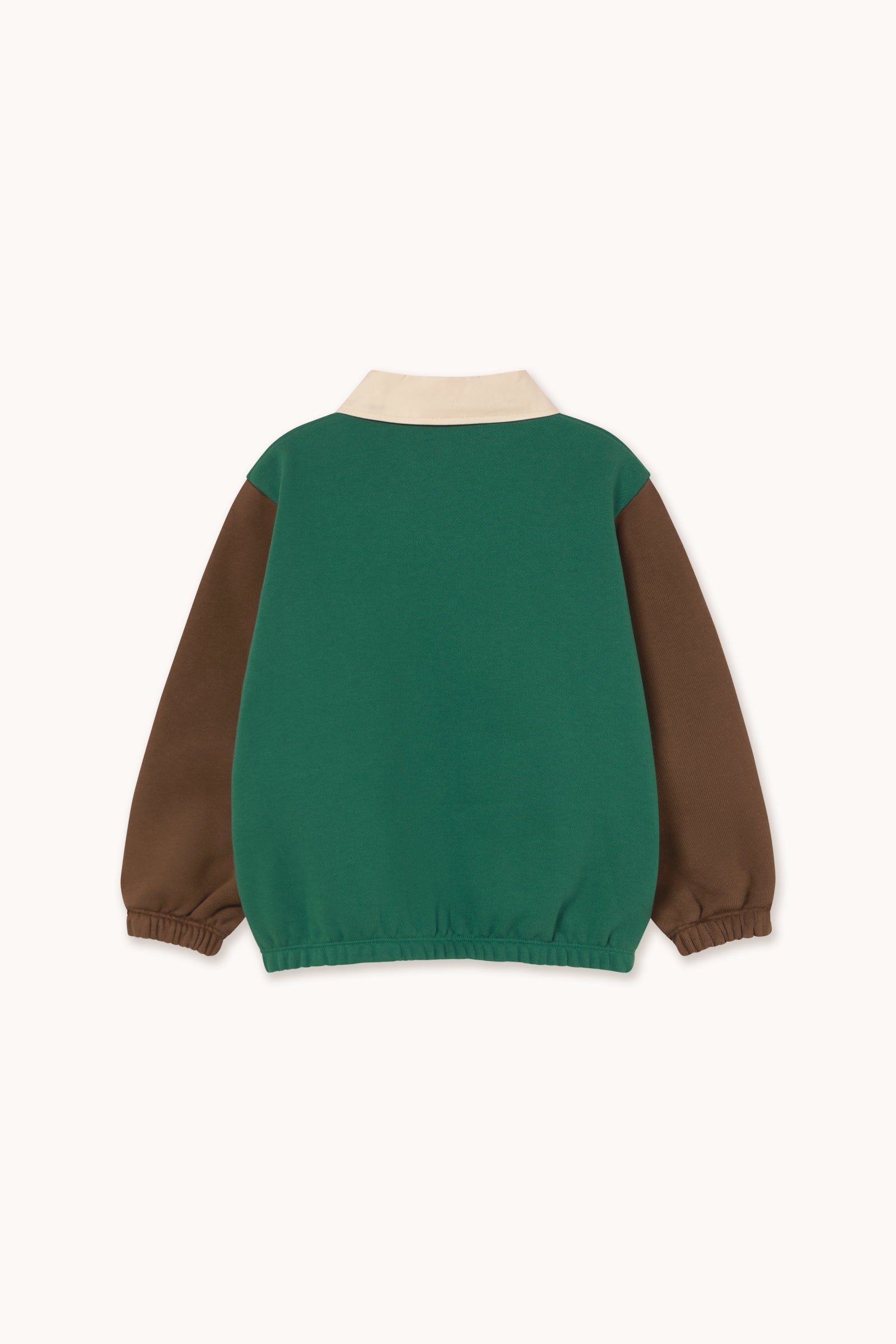 T-SHIRT MIT POLOKRAGEN COLOR BLOCK