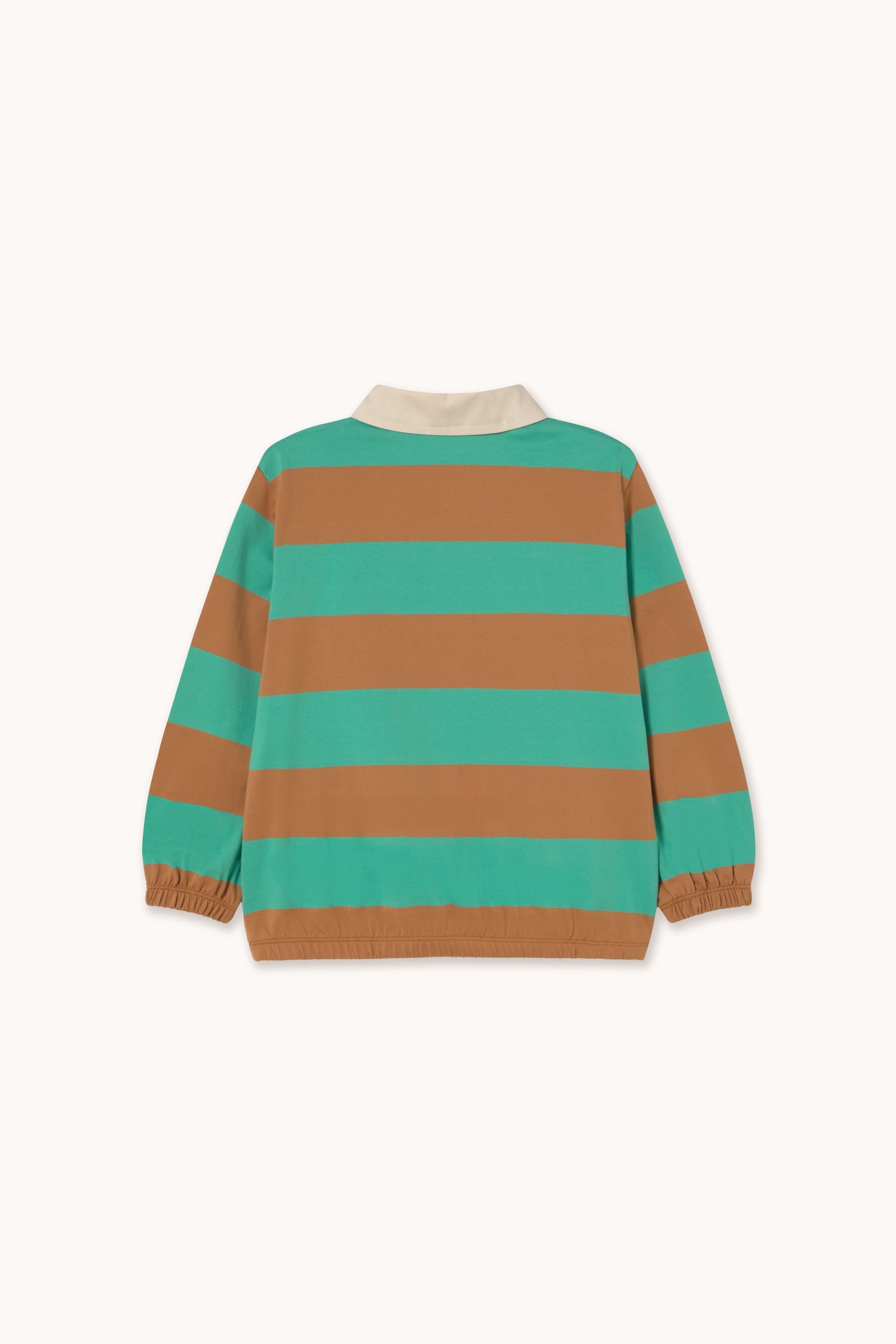 T-SHIRT MIT POLOKRAGEN STRIPES