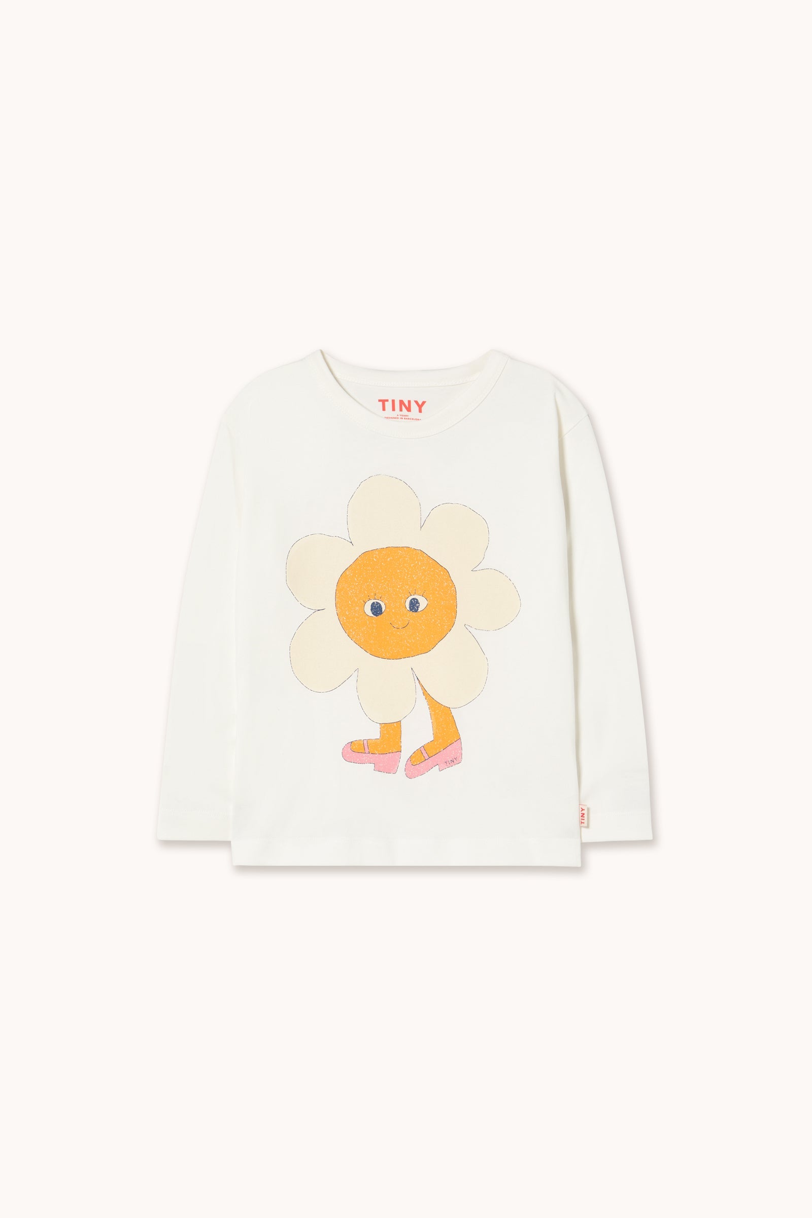 LANGARM-T-SHIRT FLOWER GRAPHIC