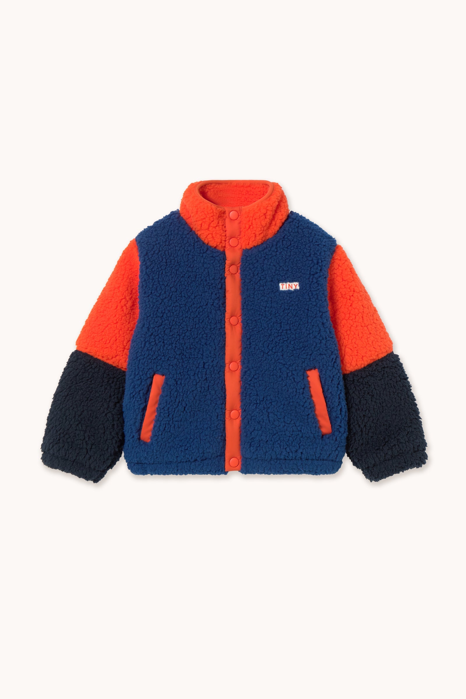 SHERPA-JACKE POLAR COLOR BLOCK