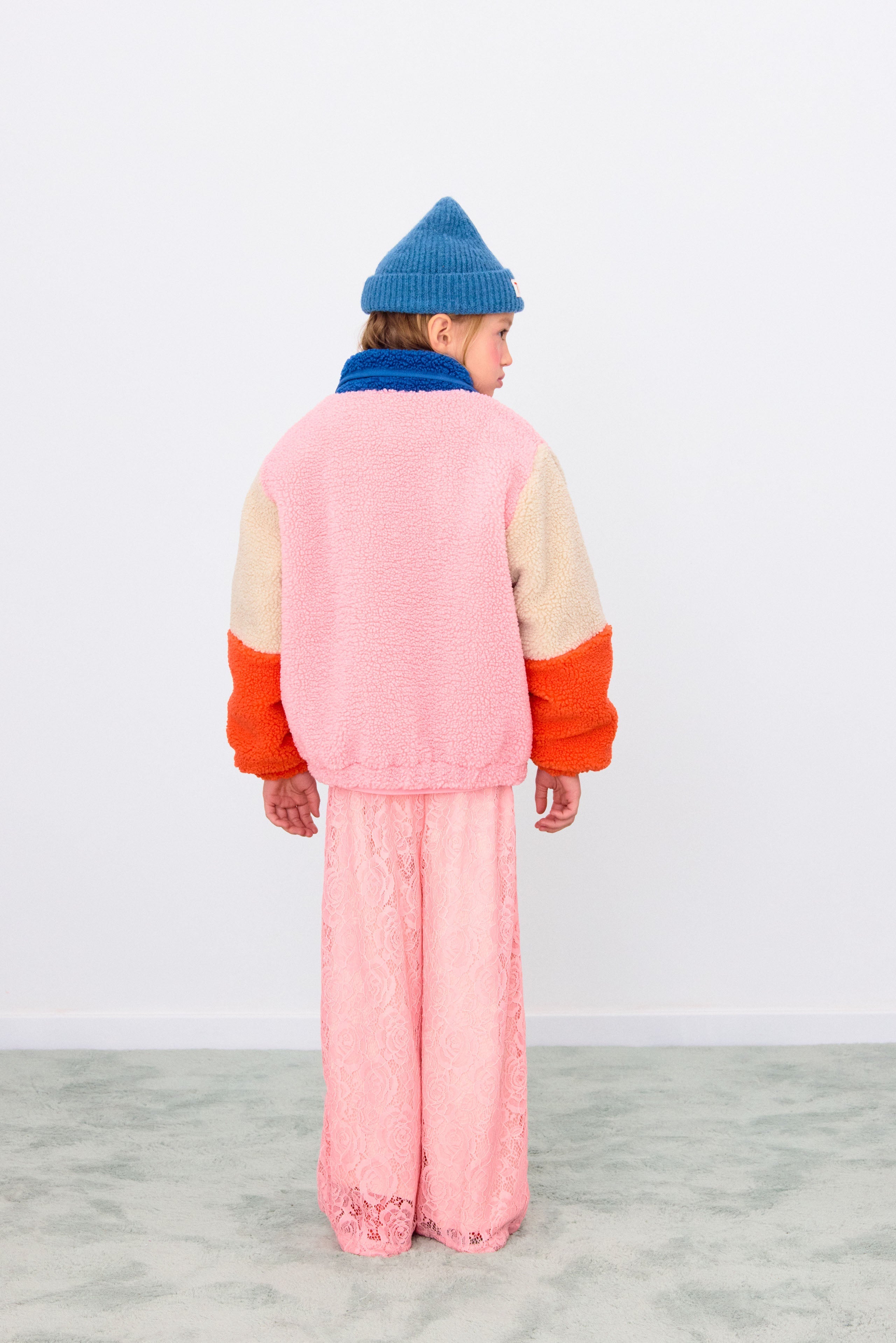 SHERPA-JACKE POLAR COLOR BLOCK