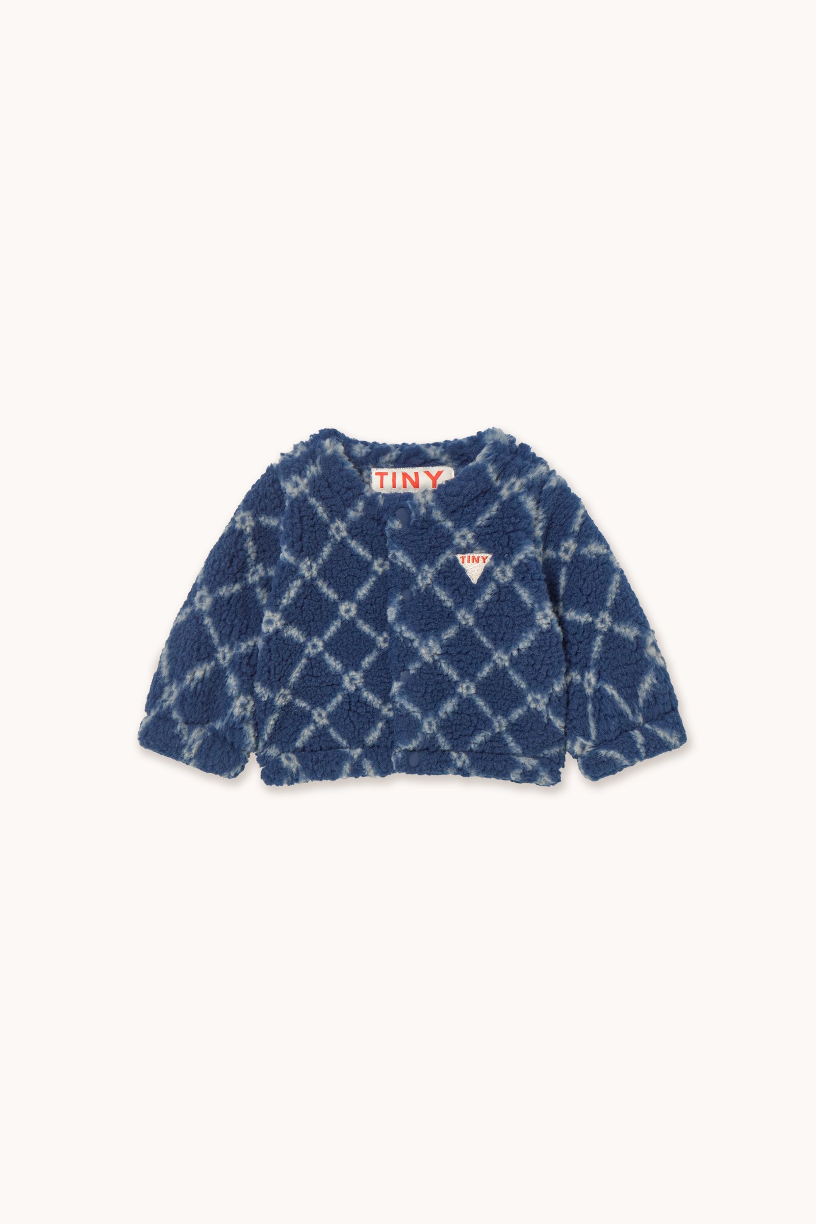 SHERPA-JACKE GRID BABY FLOWER