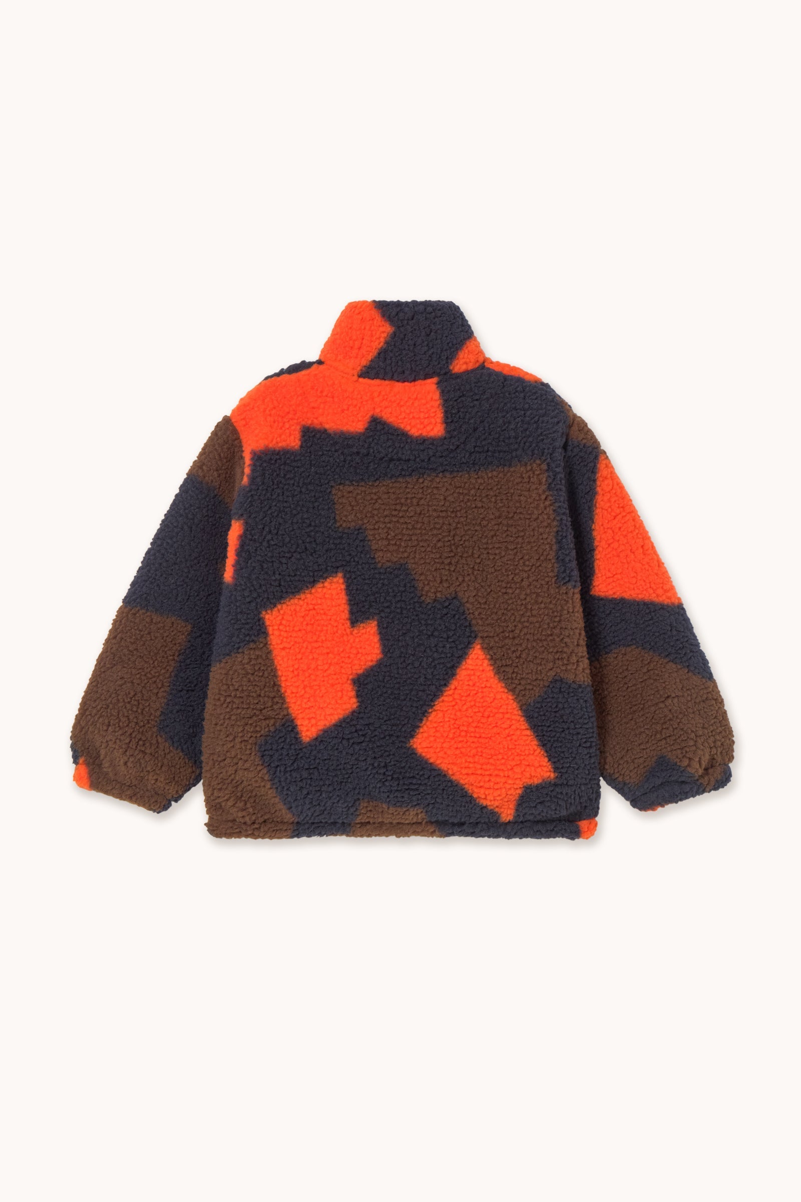 SWEATSHIRT ABSTRACT SHERPA