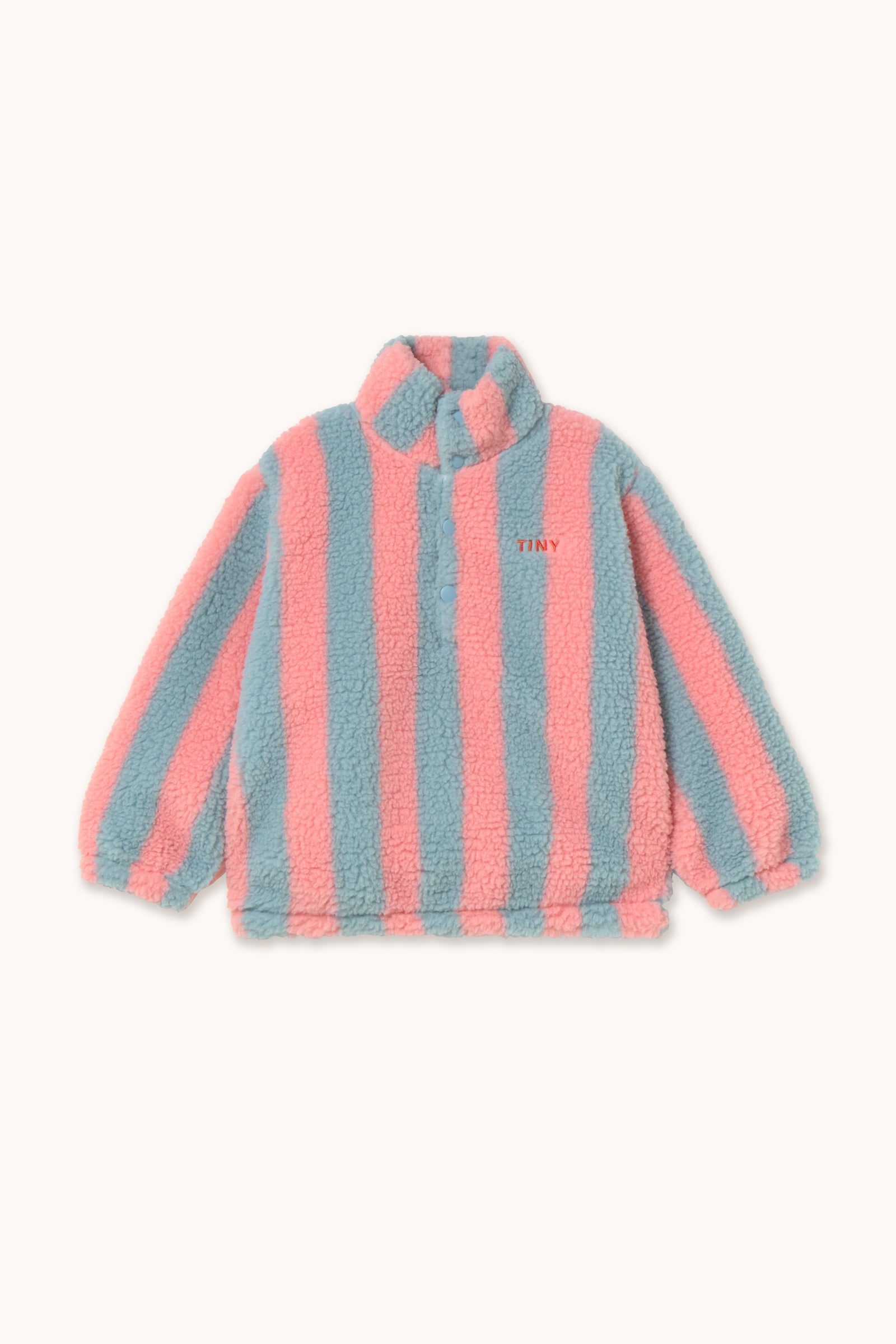 SWEATSHIRT SHERPA STRIPES