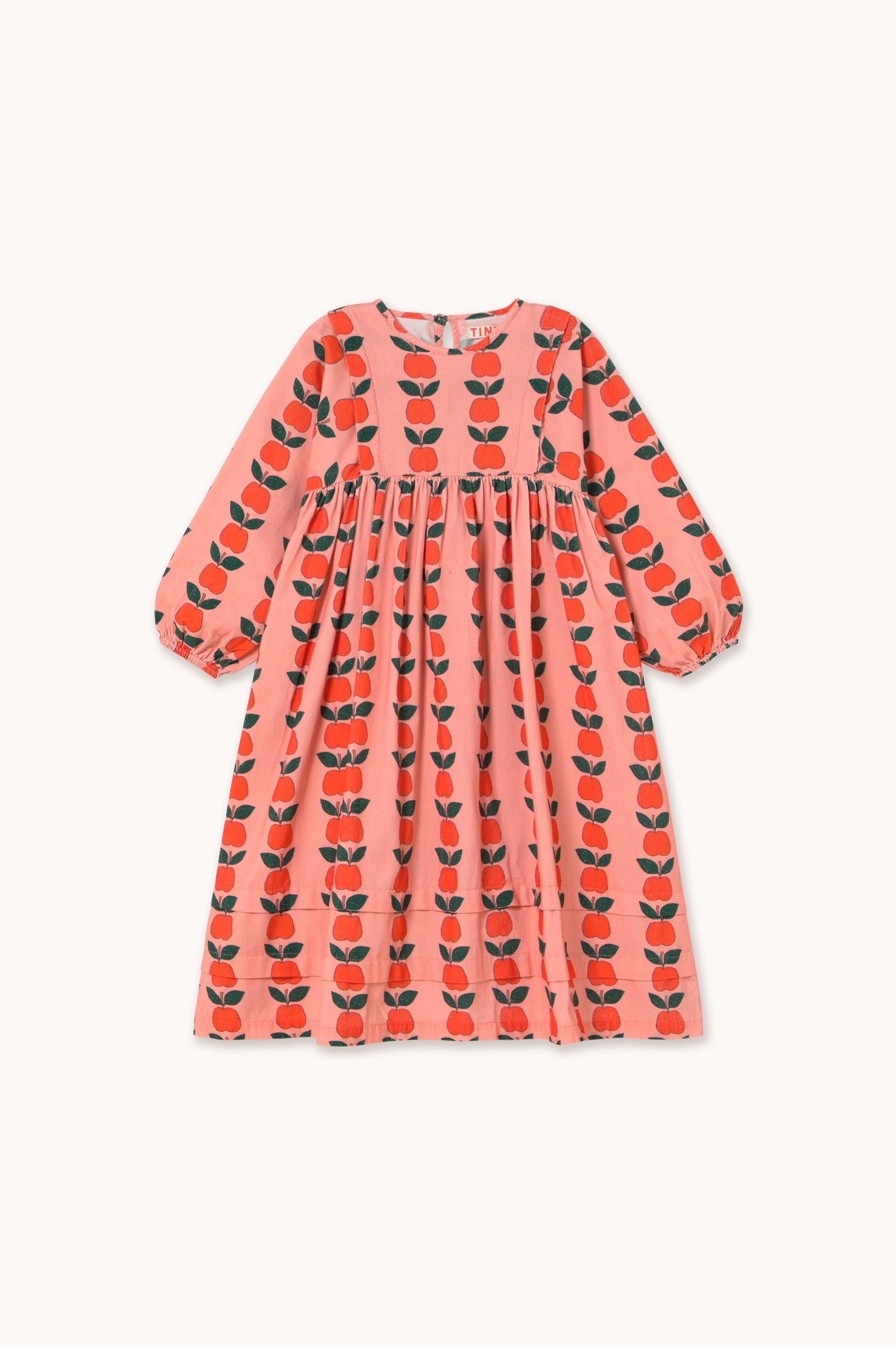 KLEID APPLE PLEATS