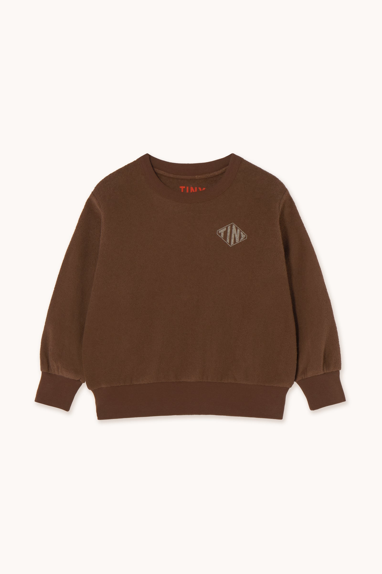 SWEATSHIRT GRAFISCH TOWEL DIAMOND