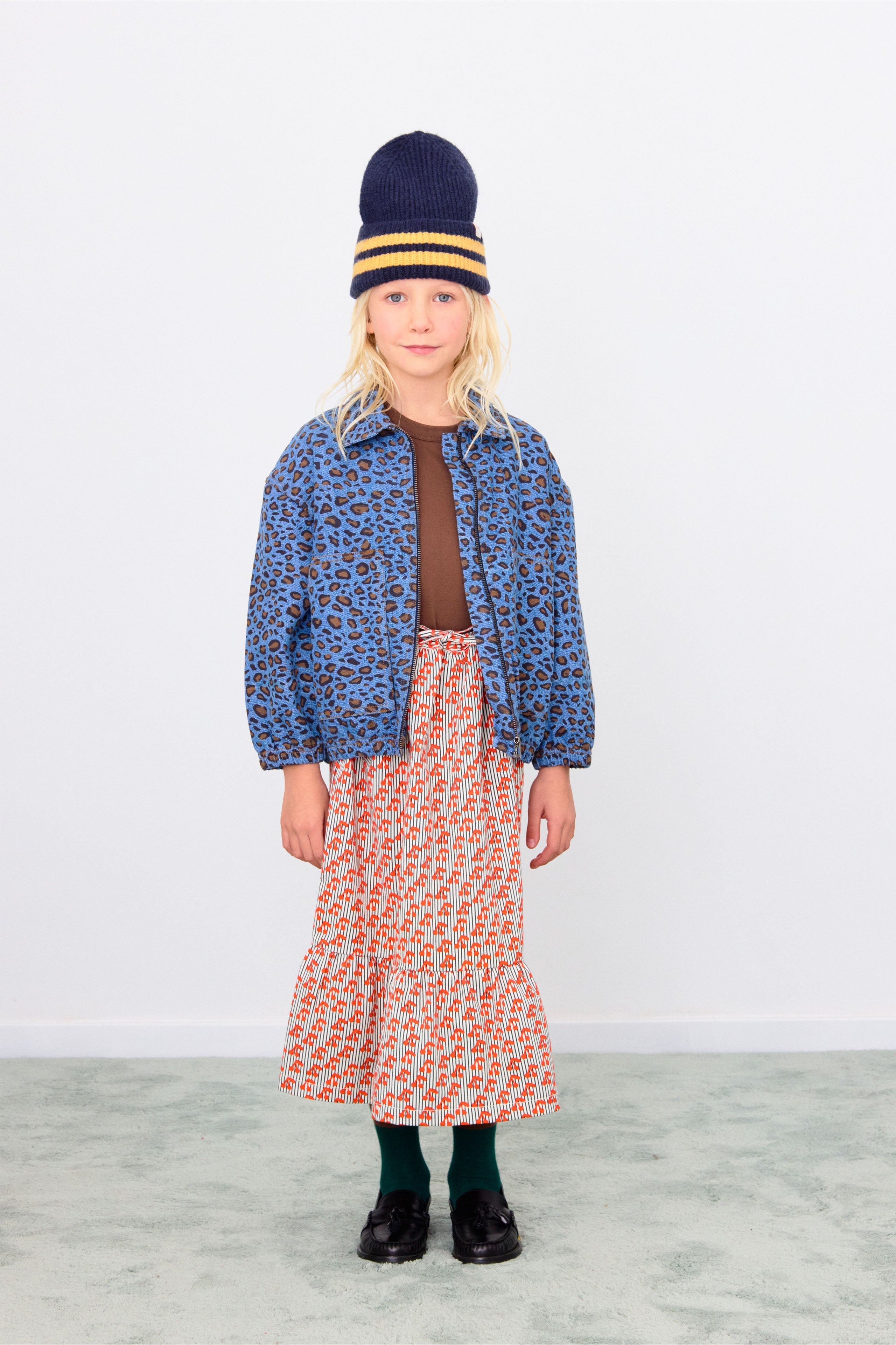 JEANSJACKE ANIMAL PRINT