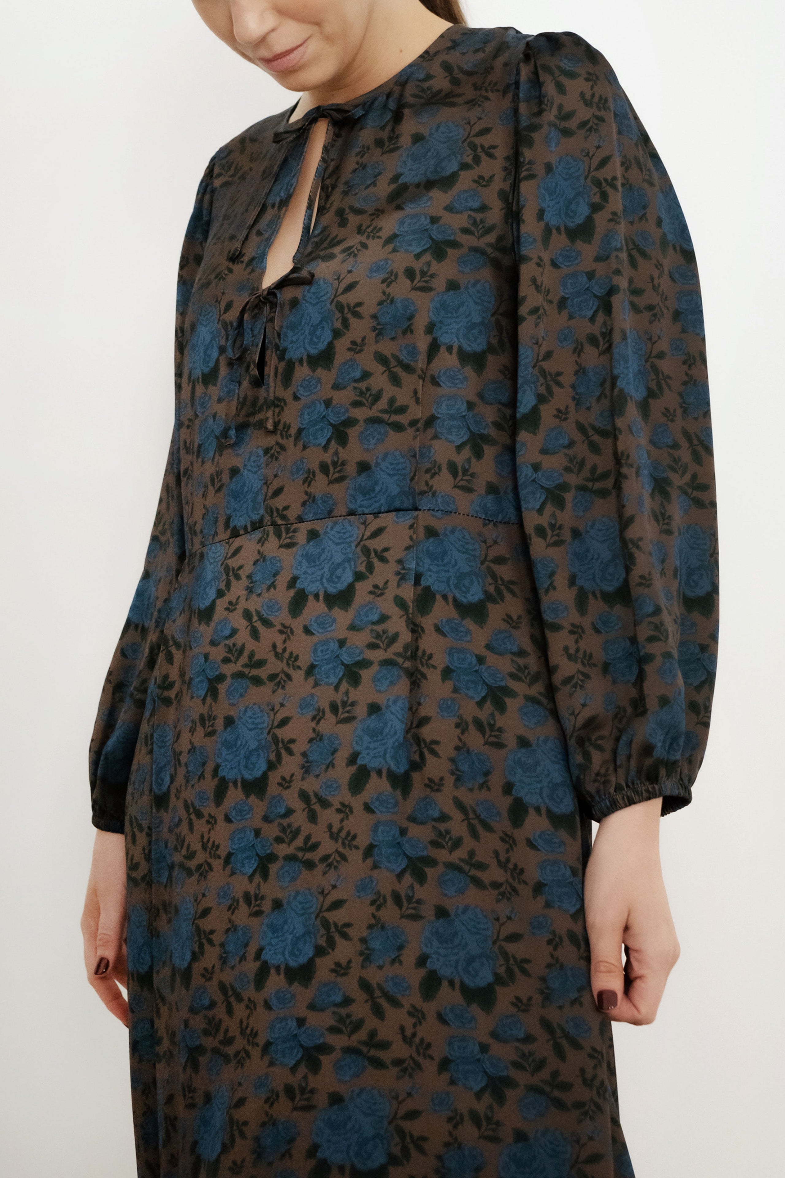 MIDI-KLEID ROSES