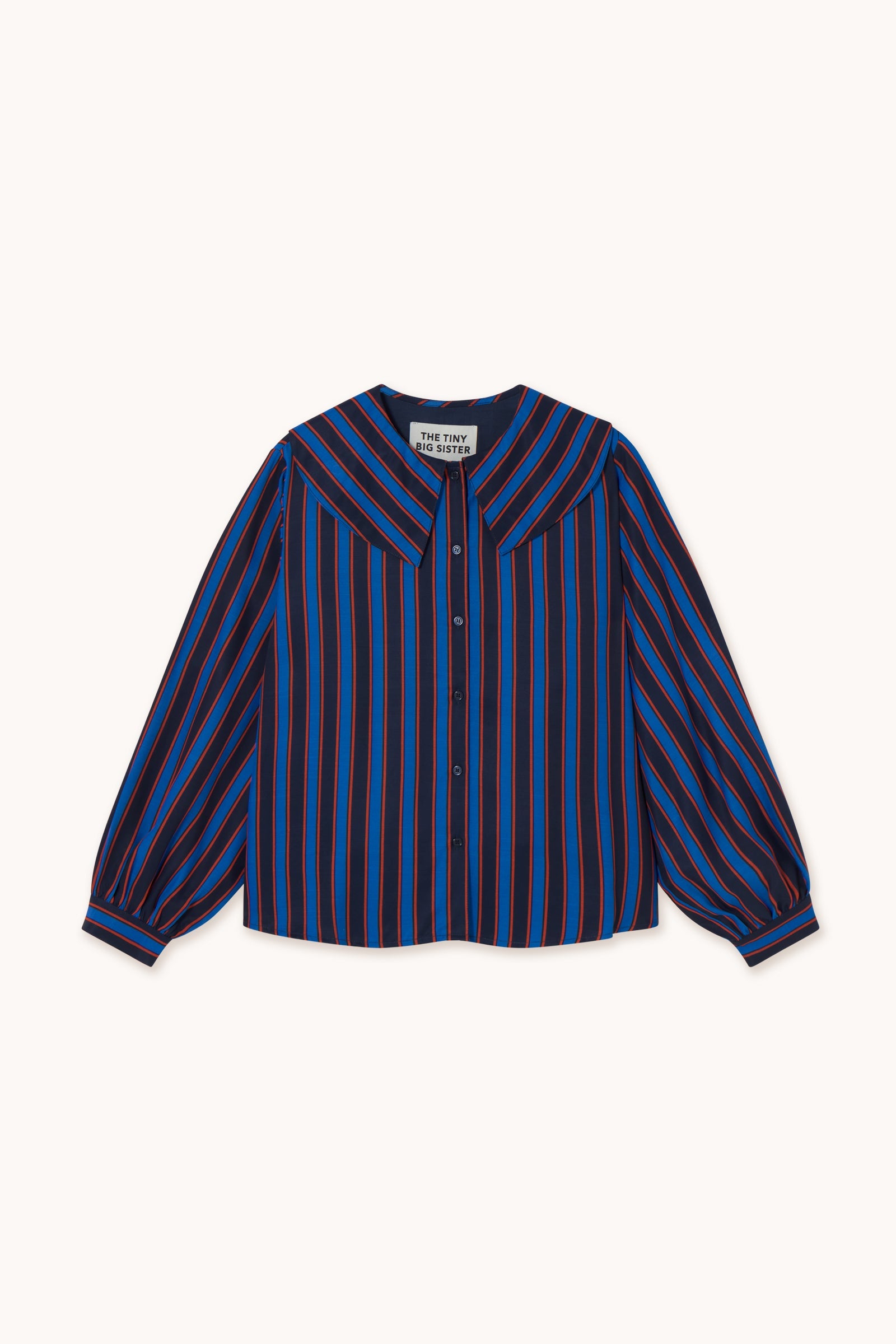 BLUSE GESTREIFT