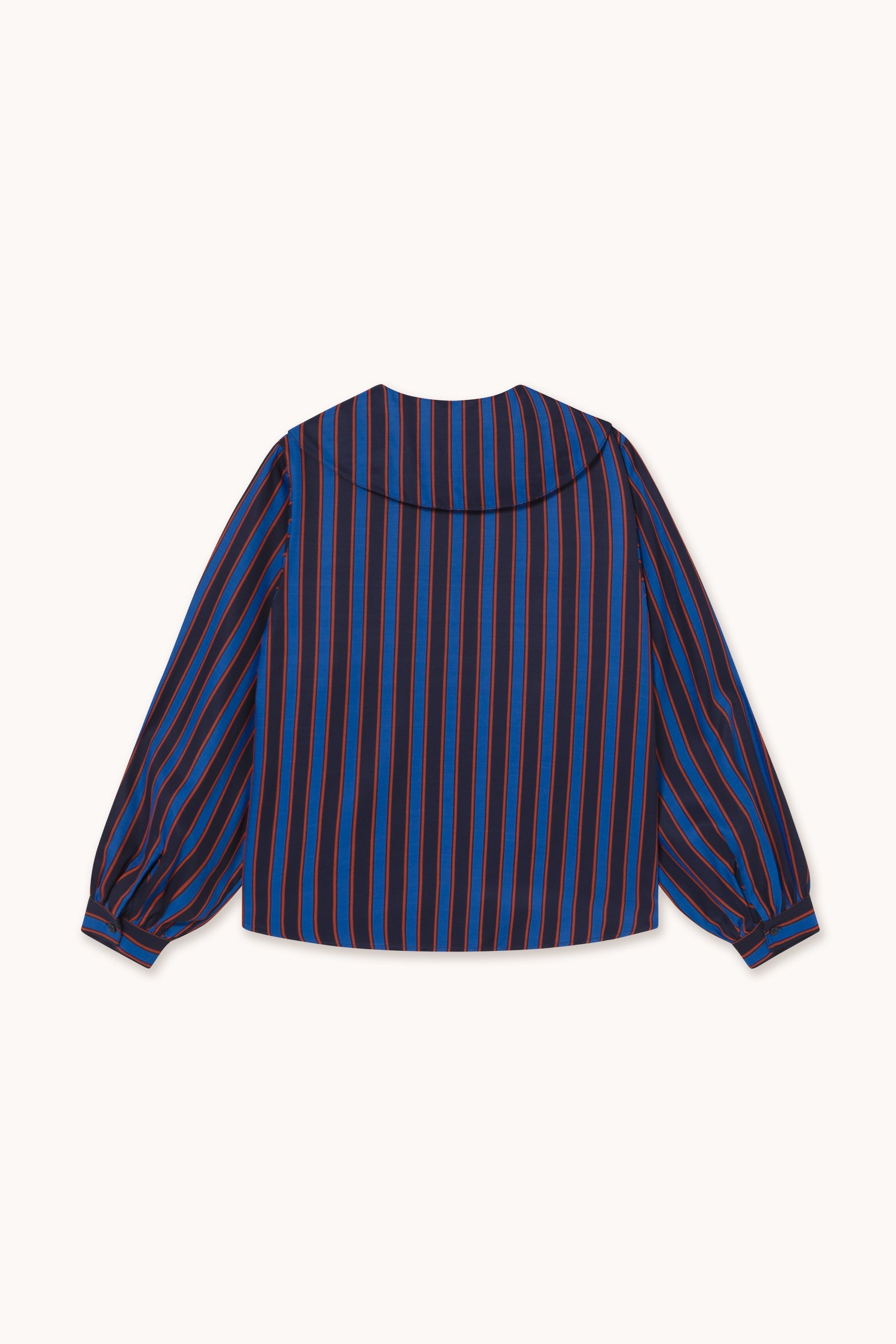 BLUSE GESTREIFT