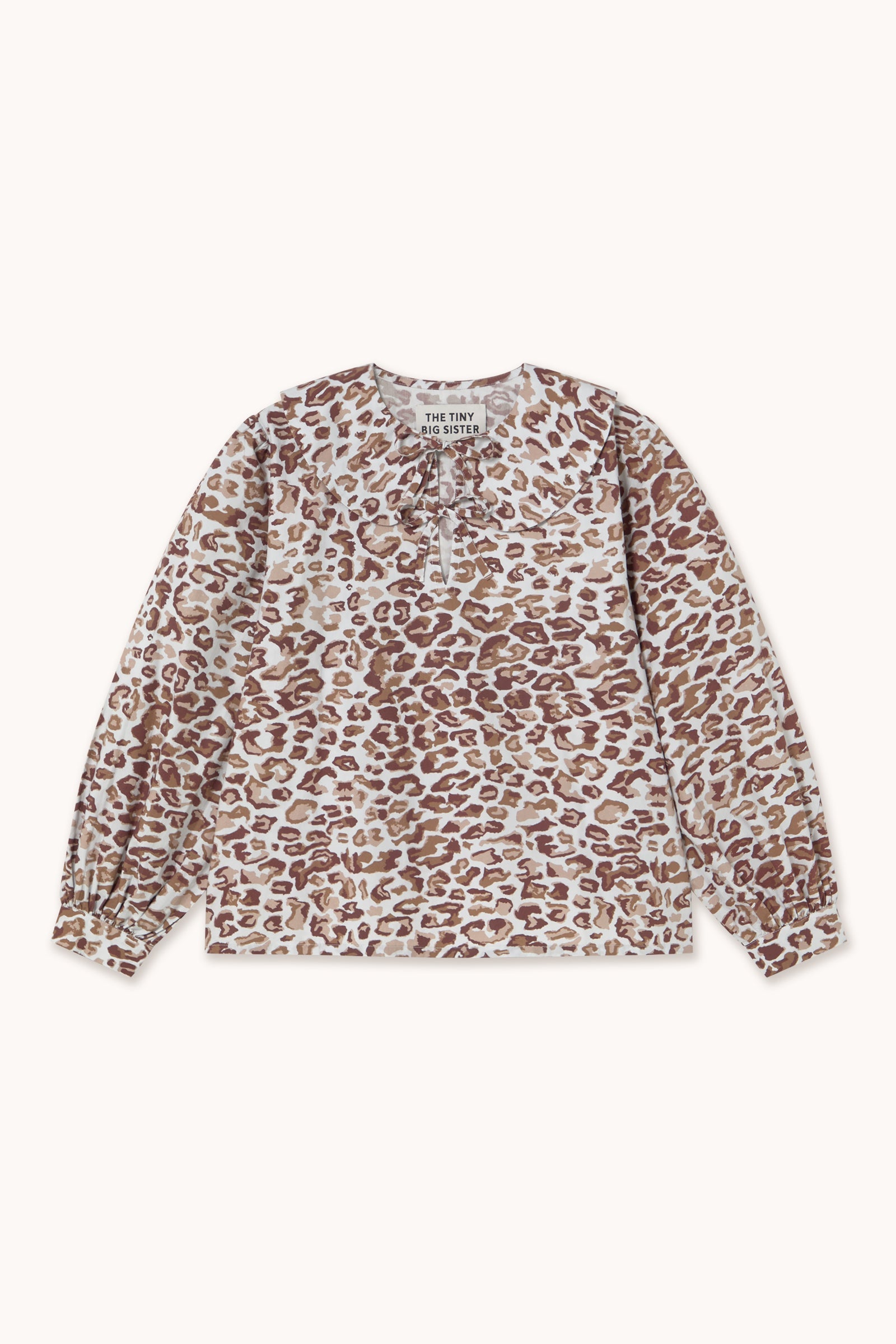 BLUSE TIE ANIMAL PRINT