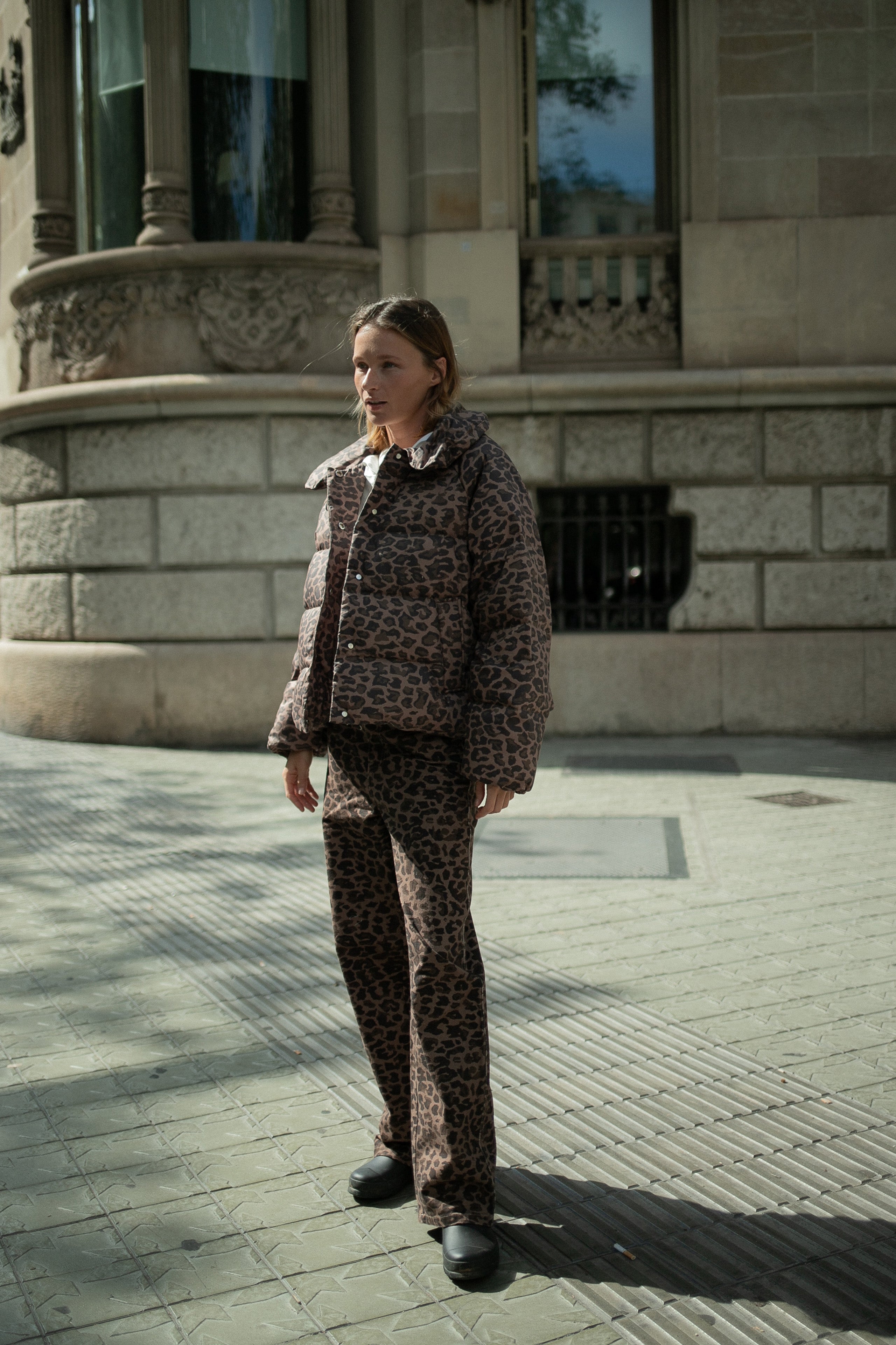 DENIM BERTA LANG ANIMAL PRINT