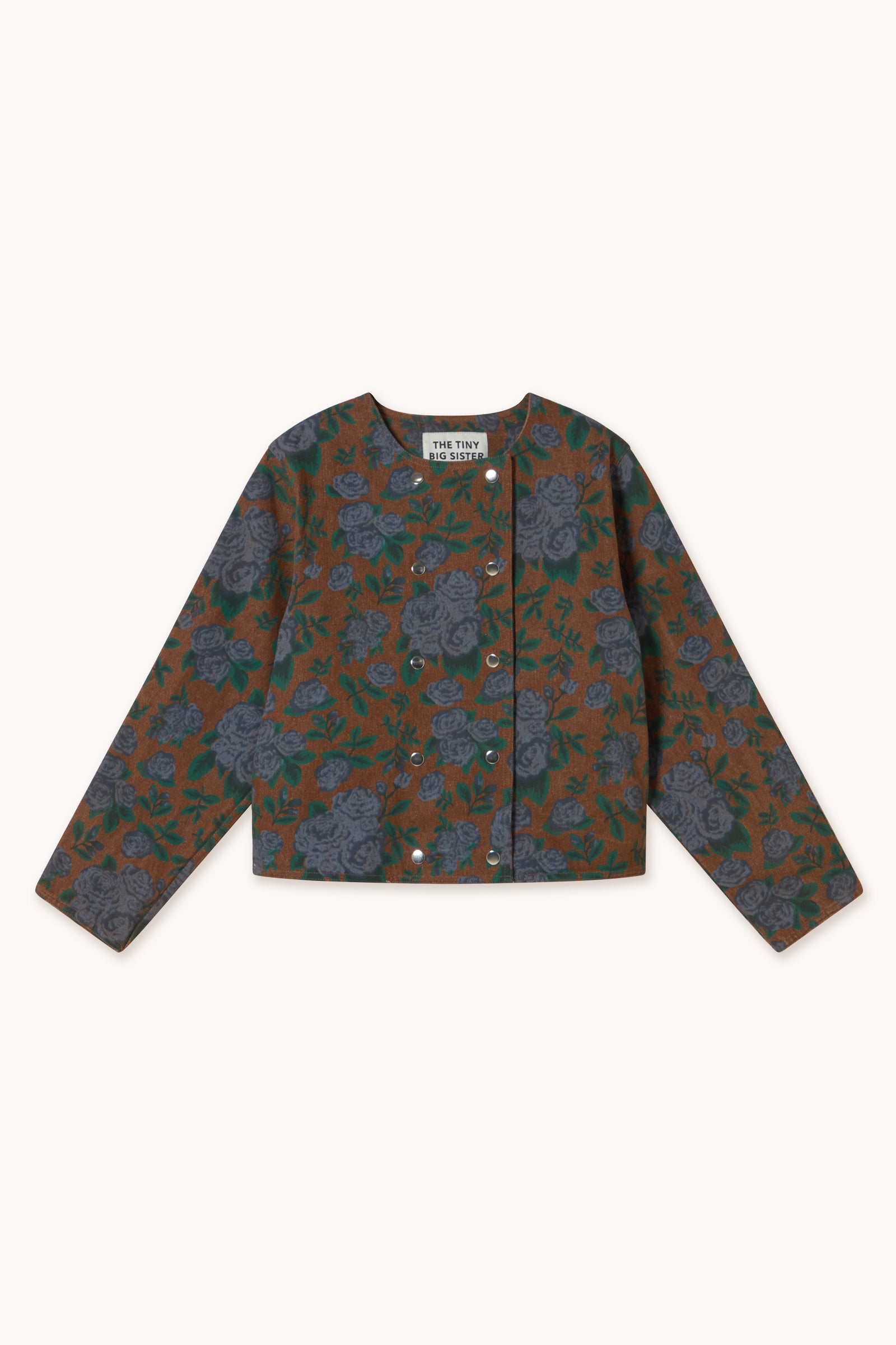 JEANSJACKE GEKNÖPFT ROSES