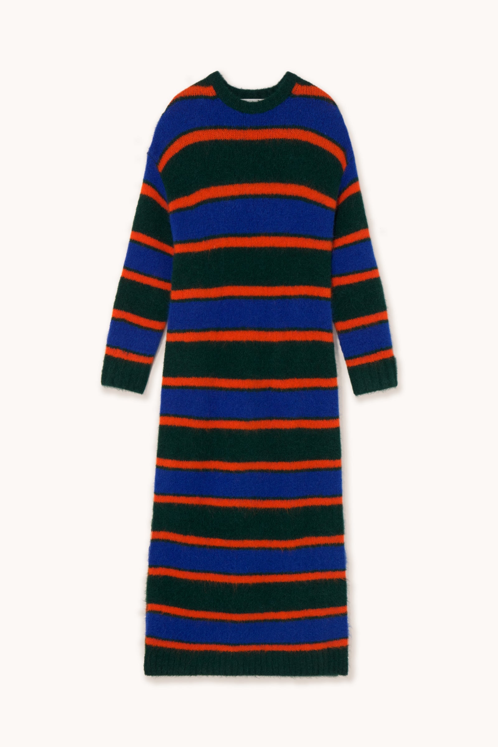 GESTREIFTES STRICKKLEID