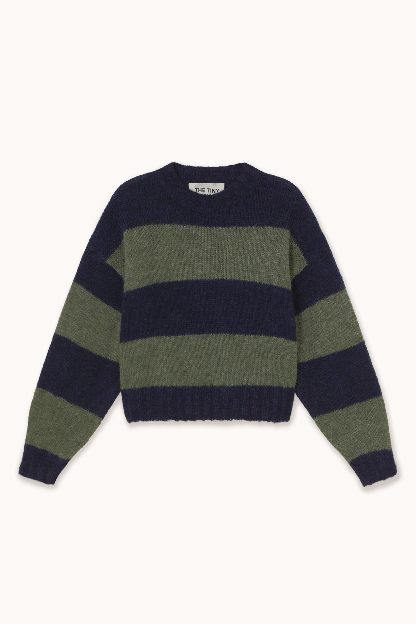 OVERSIZE-PULLOVER GESTREIFT