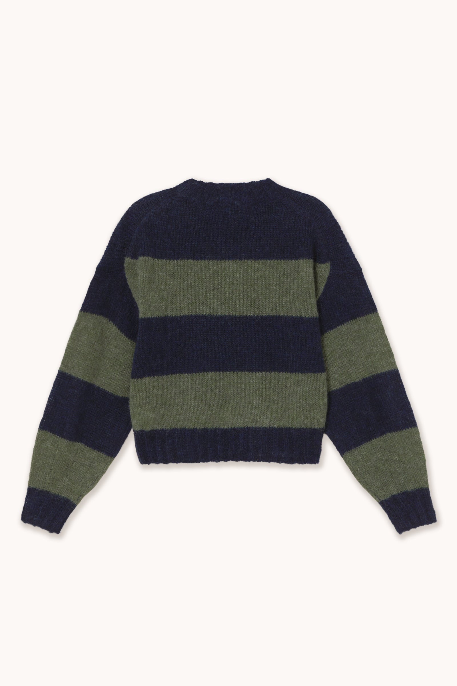 OVERSIZE-PULLOVER GESTREIFT