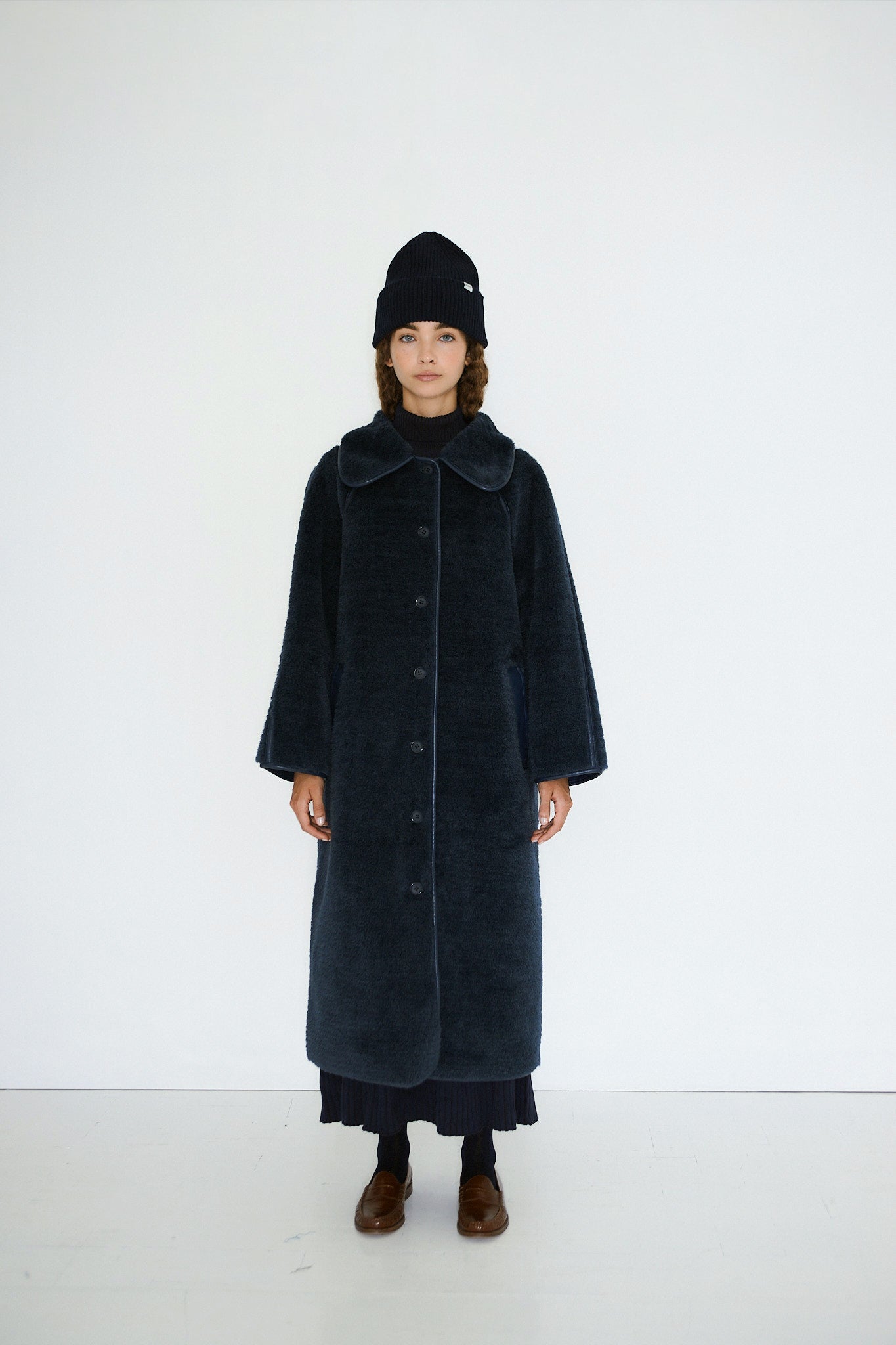 FAUX FUR LONG COAT