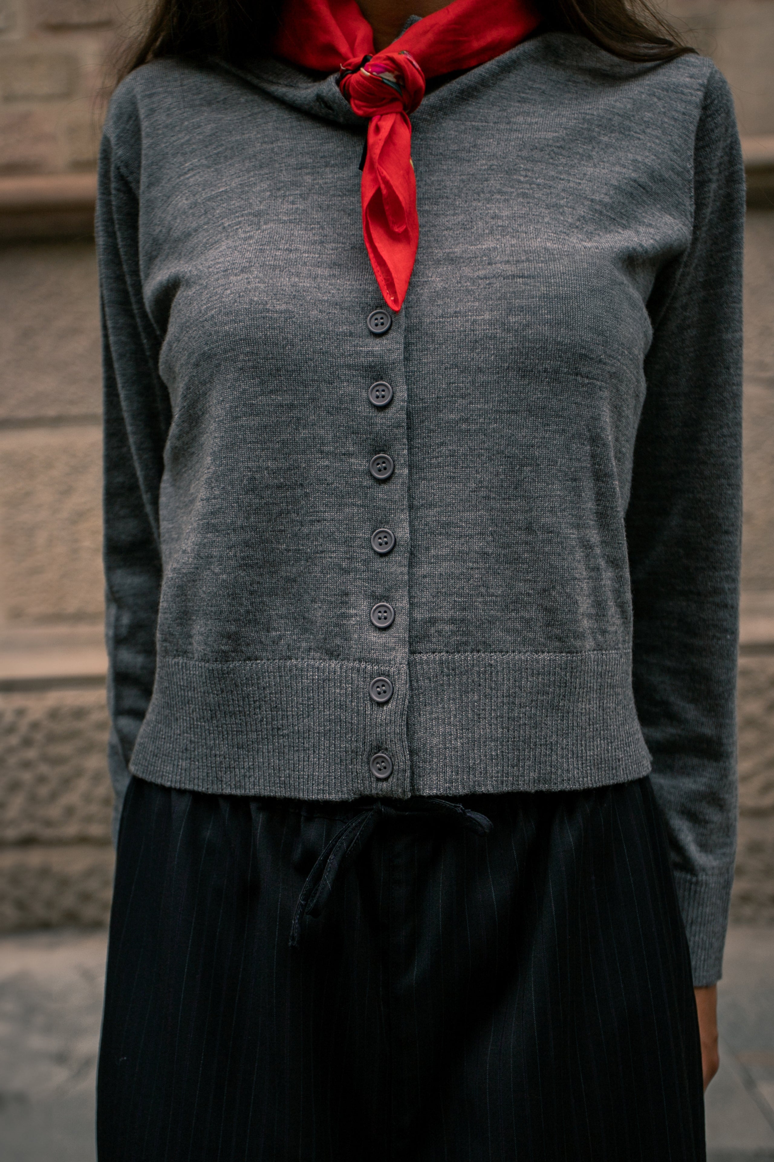 STRICKJACKE GEKNÖPFT