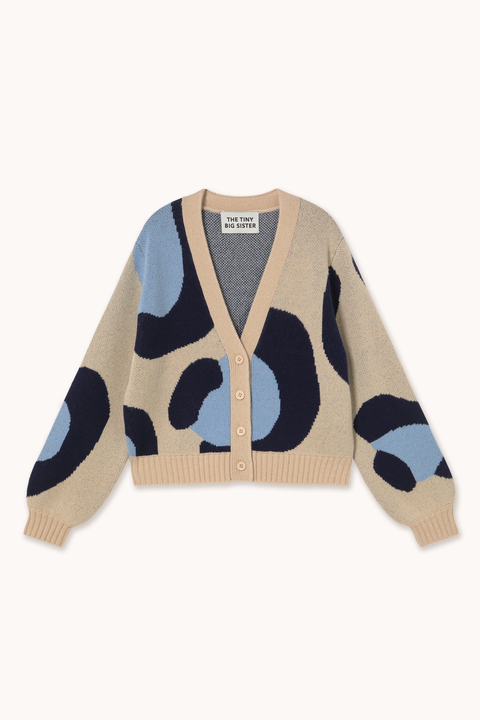 STRICKJACKE NORA ANIMAL PRINT
