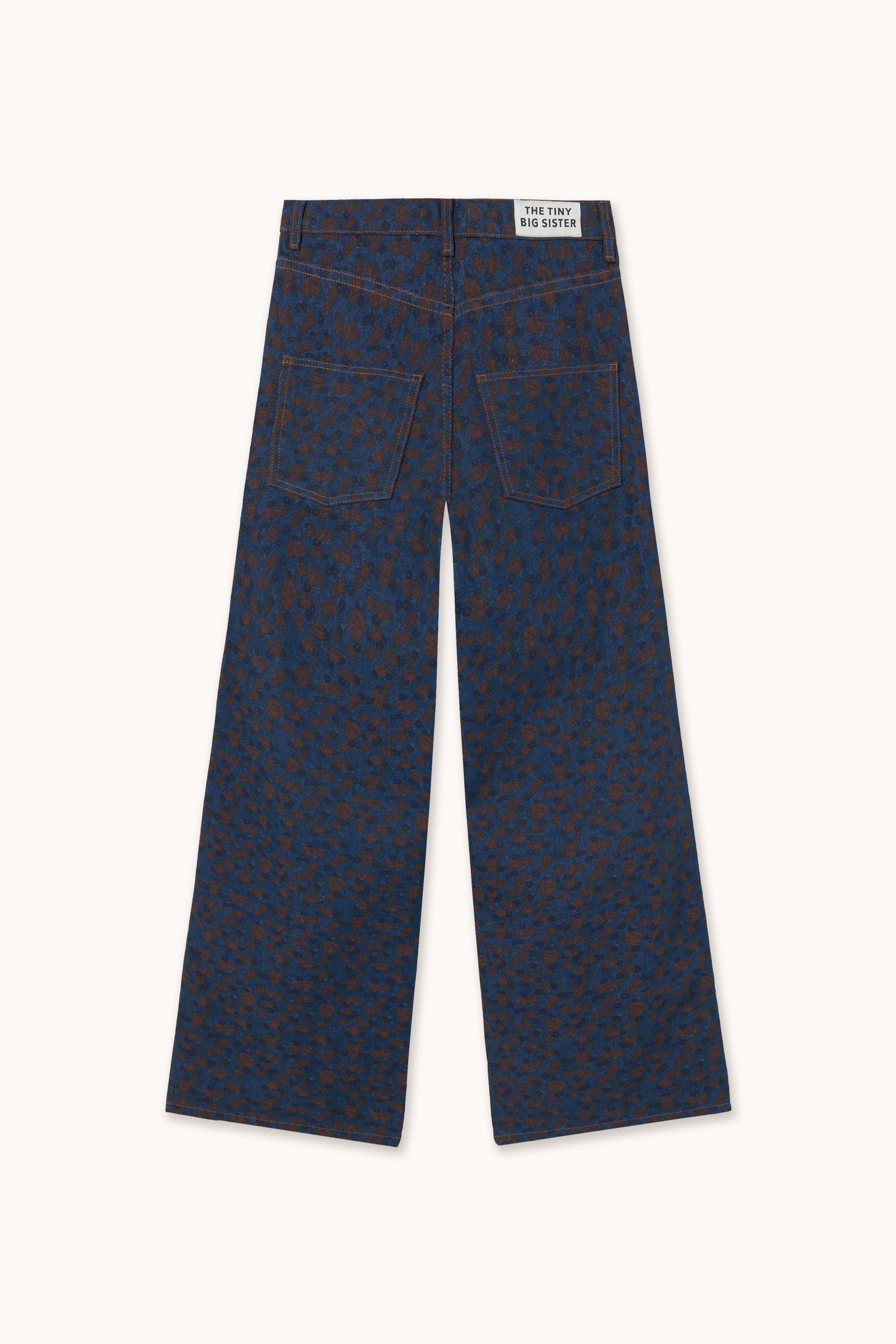 DENIM BERTA FLOWERS