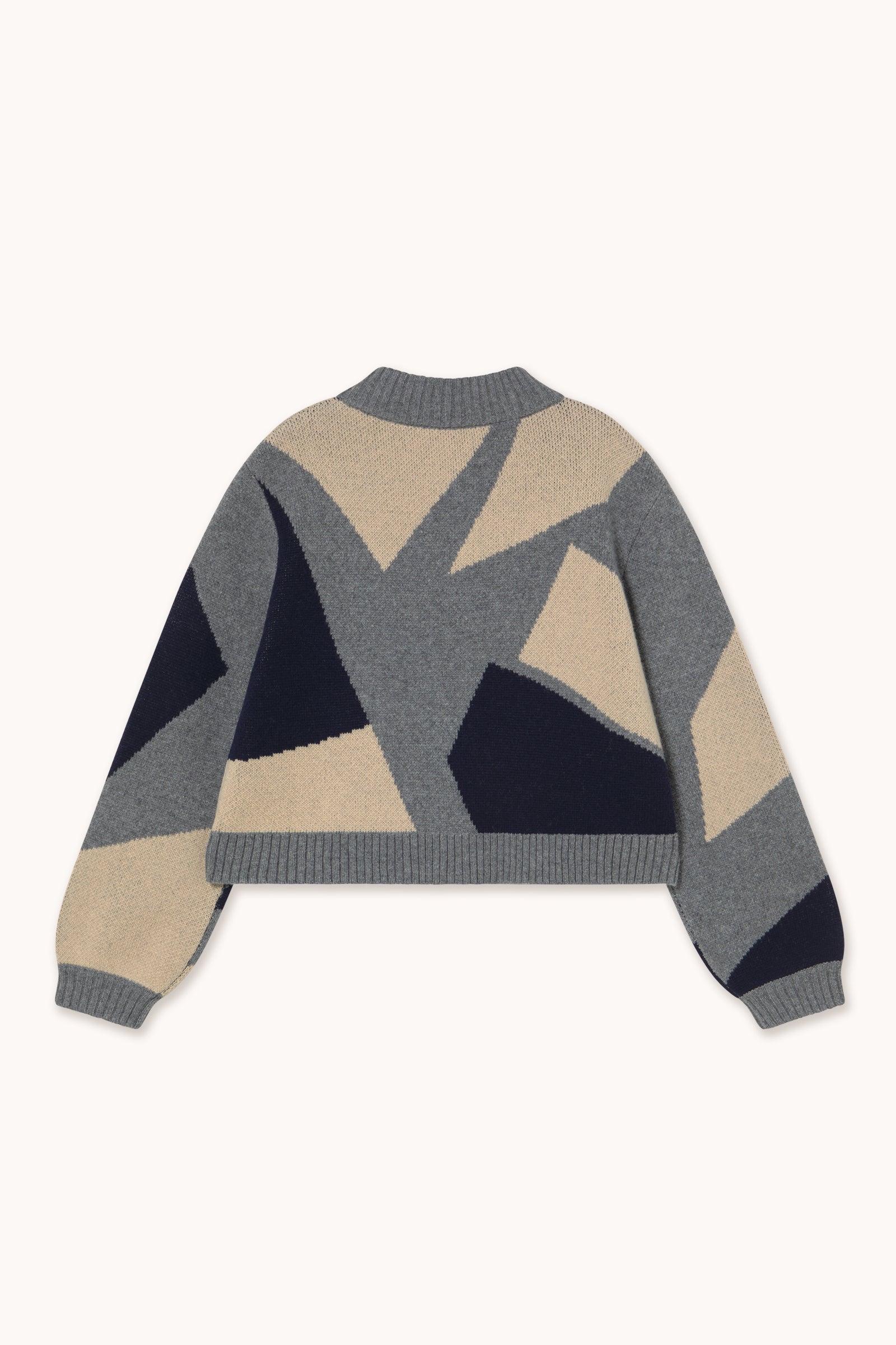 STRICKJACKE BELEN GEOMETRIC