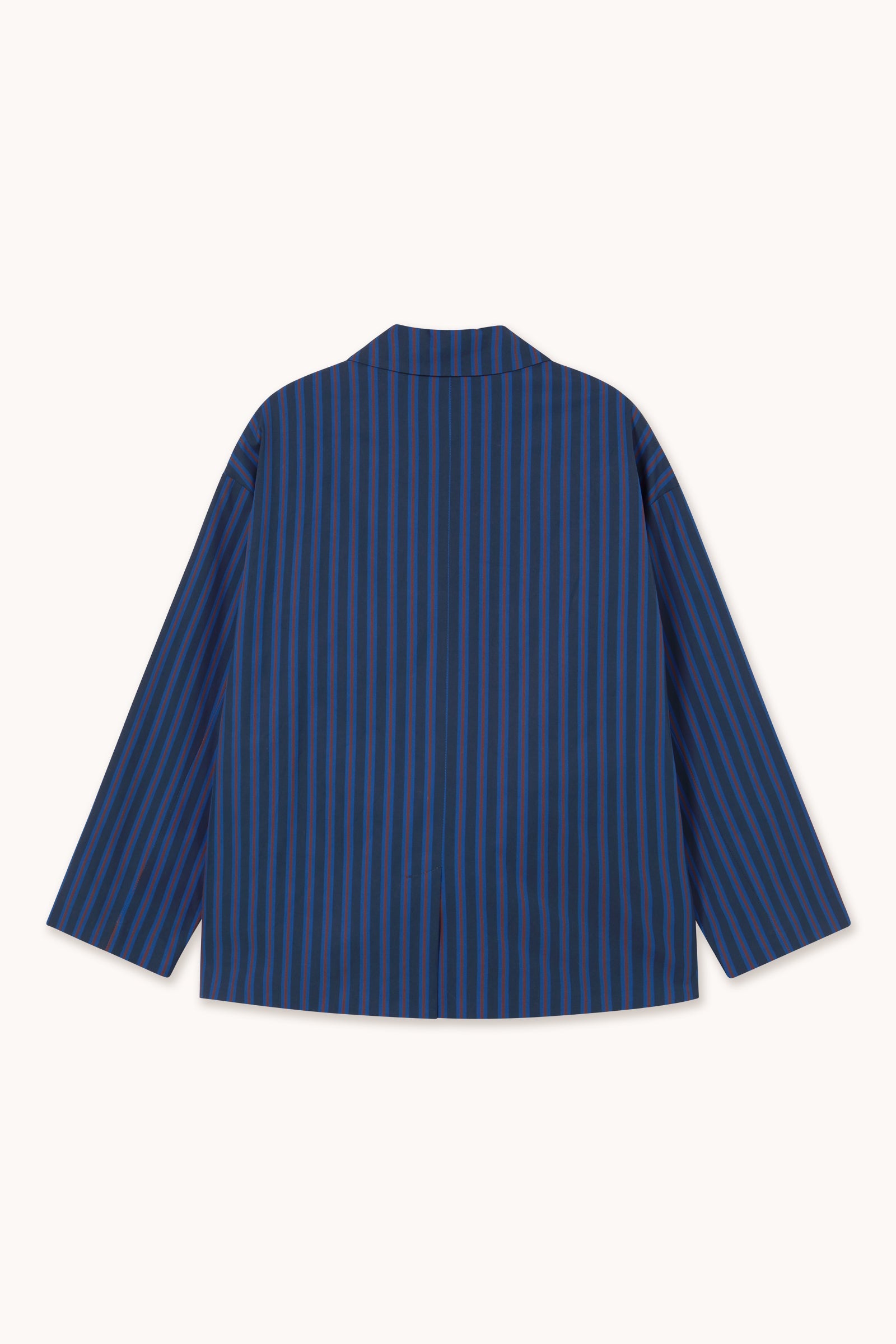 GESTREIFTER TWILL-BLAZER