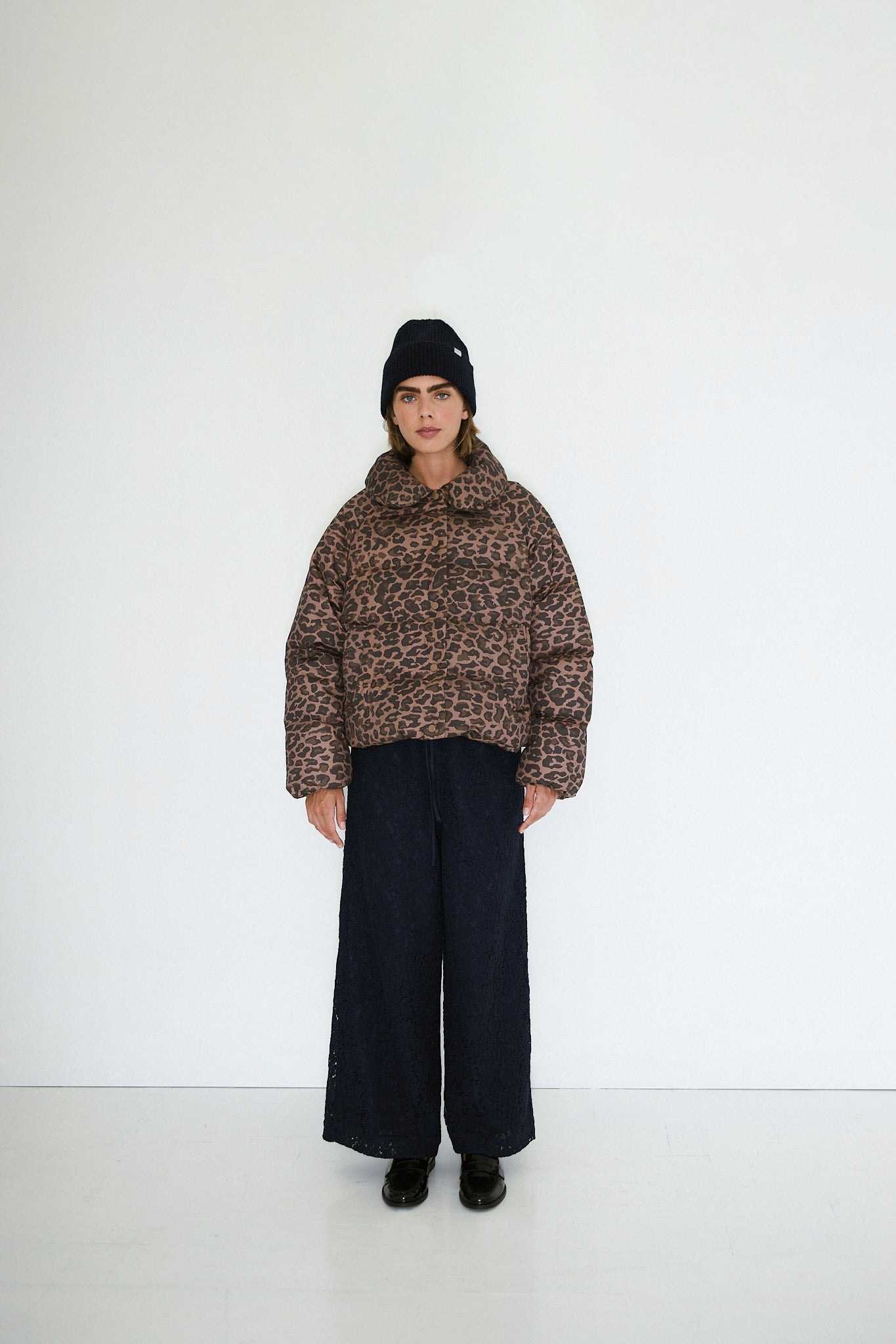 KURZE JACKE ANIMAL PRINT