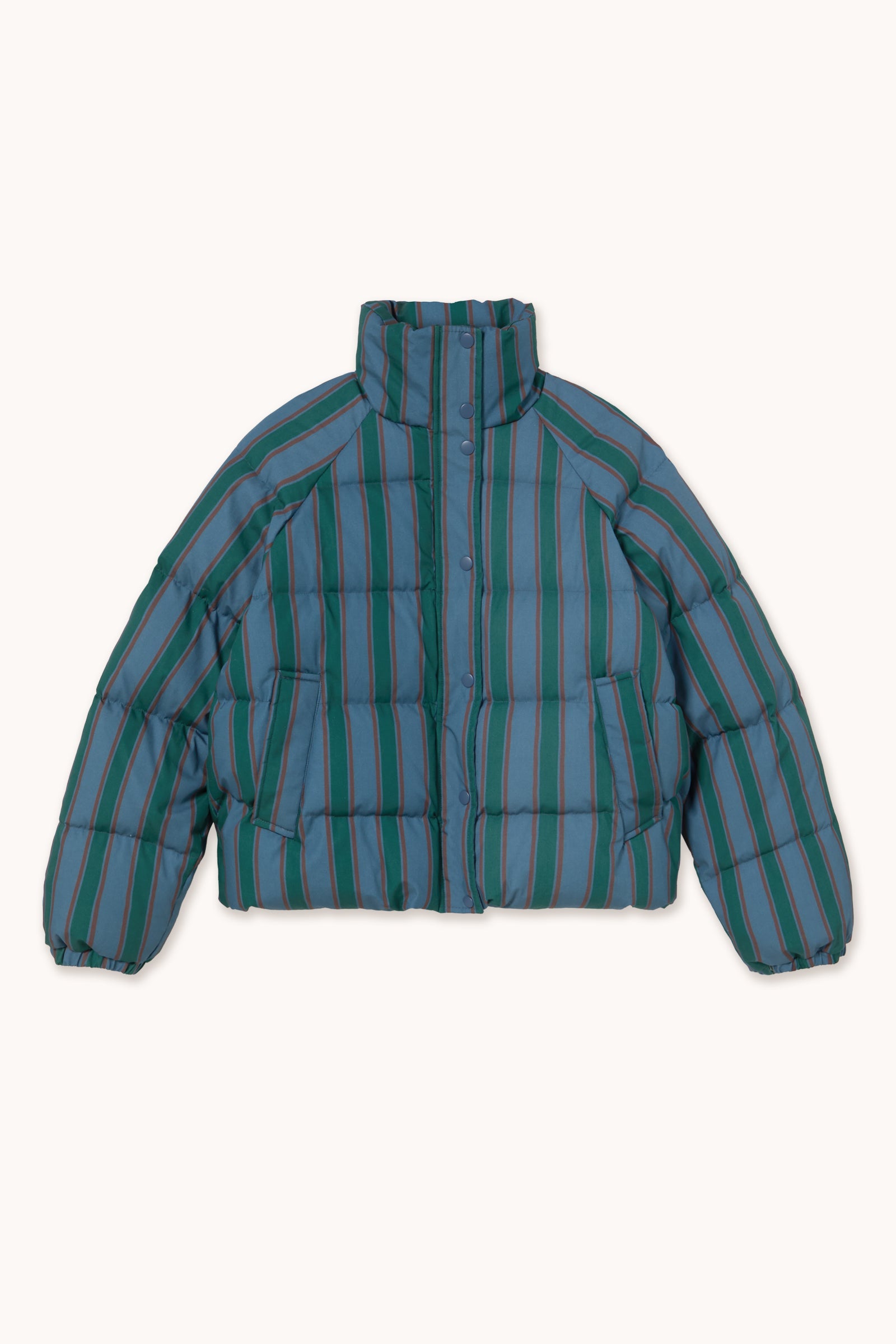 KURZE JACKE GESTREIFT