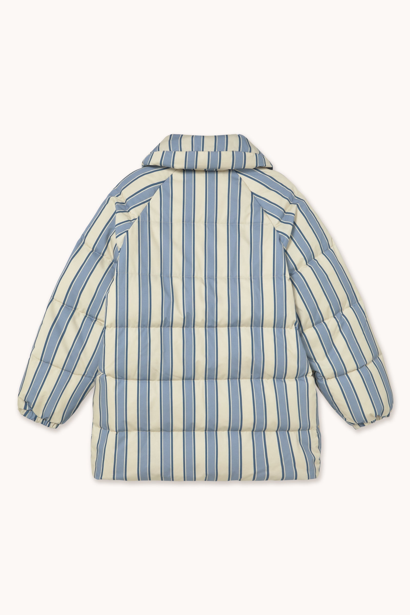 GESTREIFTE MIDI-JACKE