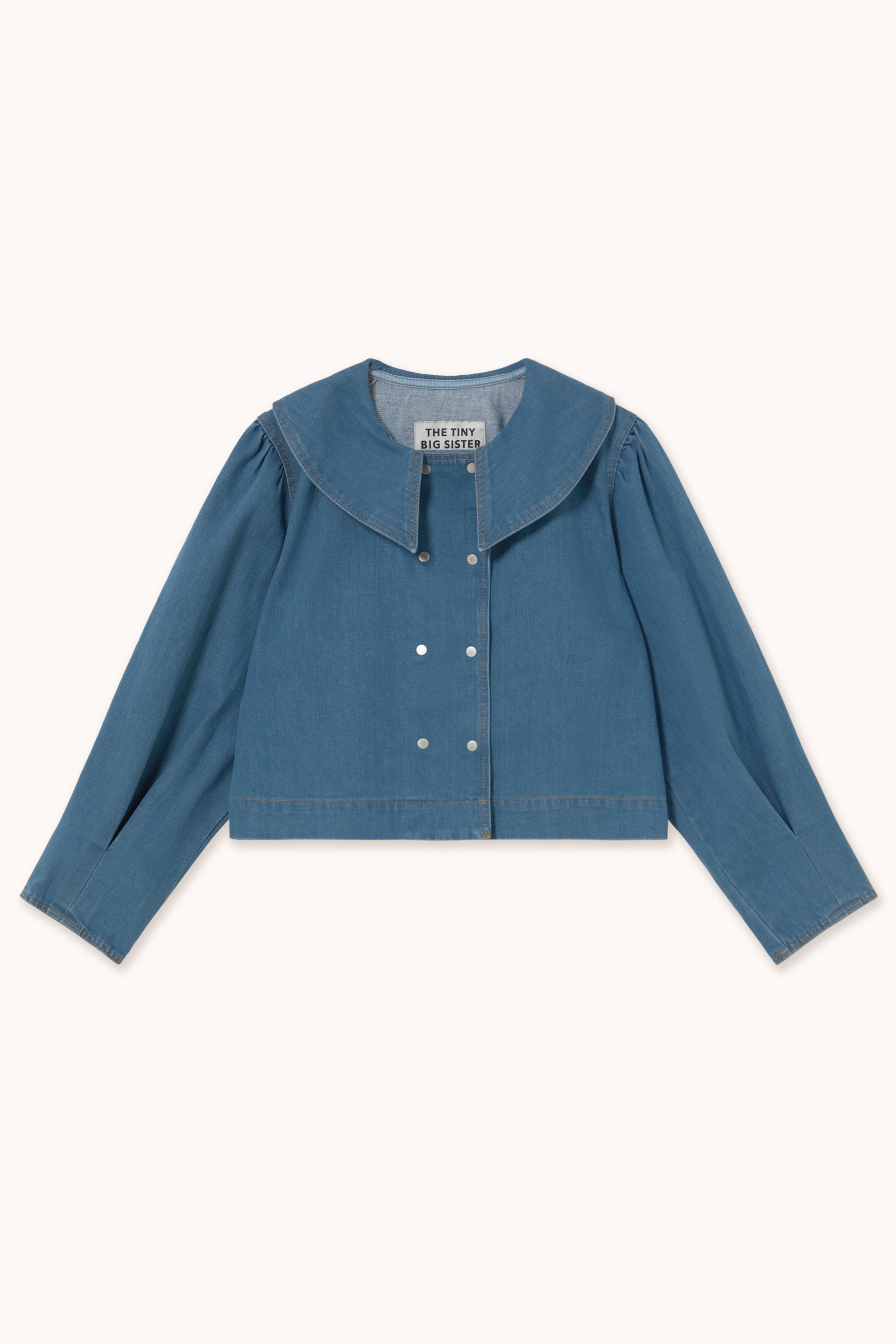 GEKNÖPFTE JEANSJACKE