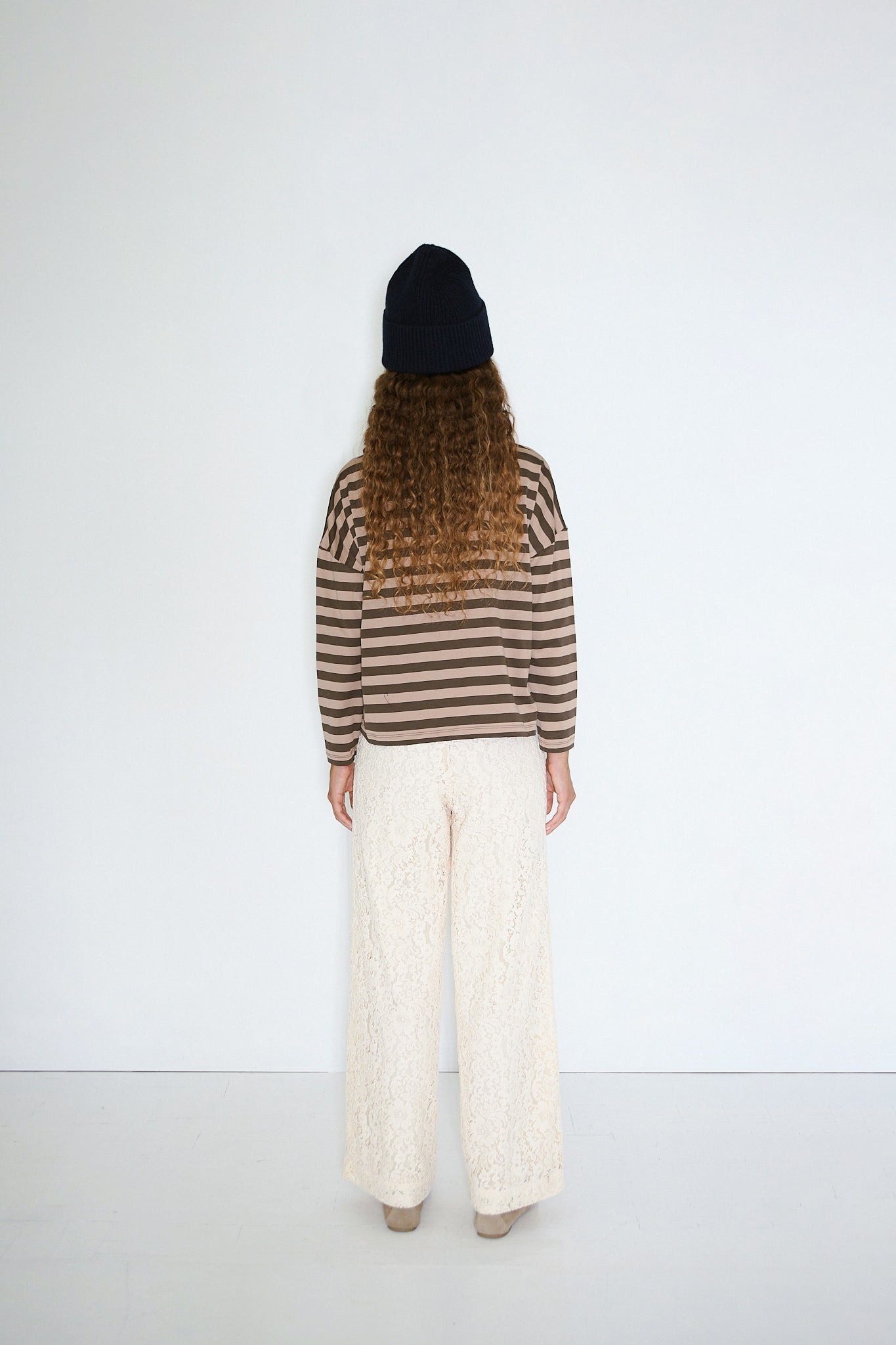 LANGARM-T-SHIRT GESTREIFT