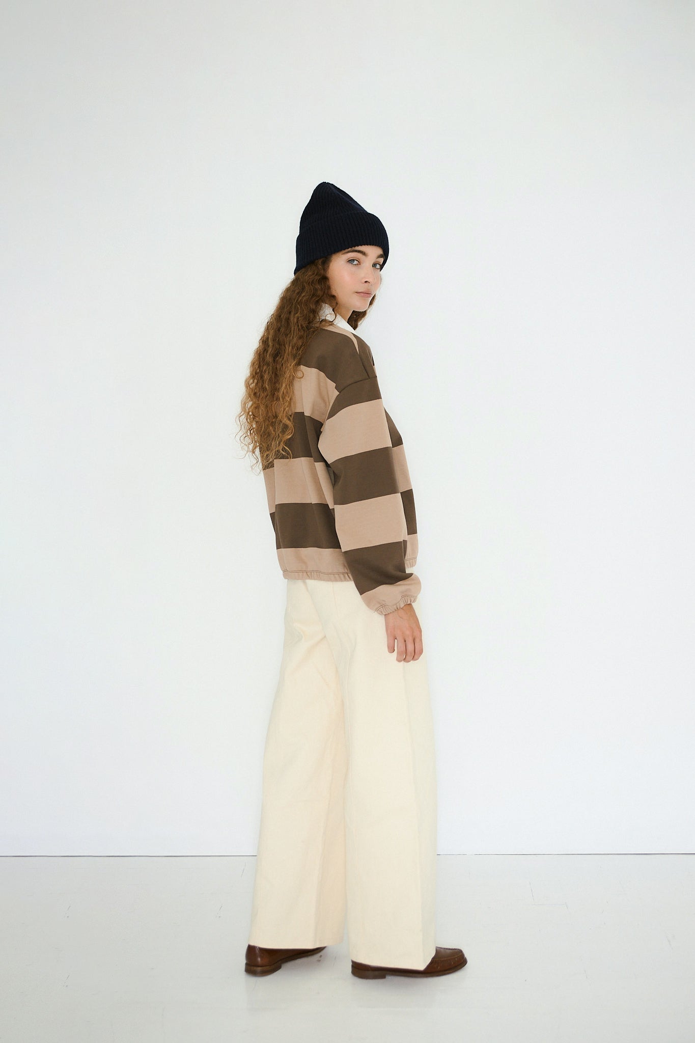 SWEATSHIRT GESTREIFT