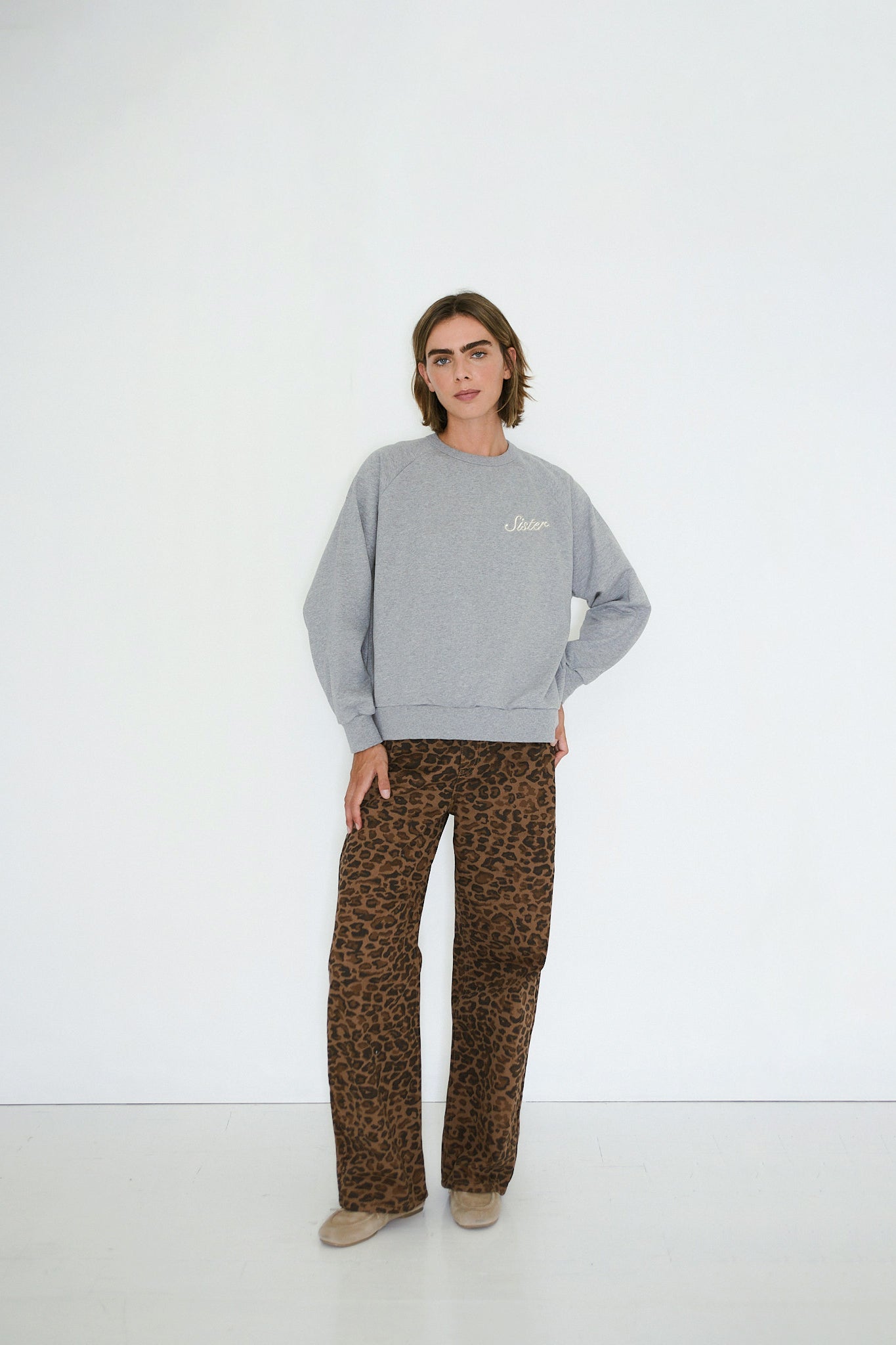 SWEATSHIRT MELANGE SISTER