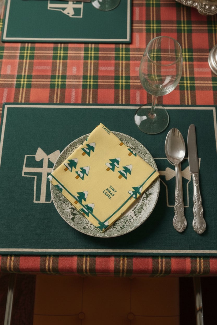 SET TREES NAPKINS