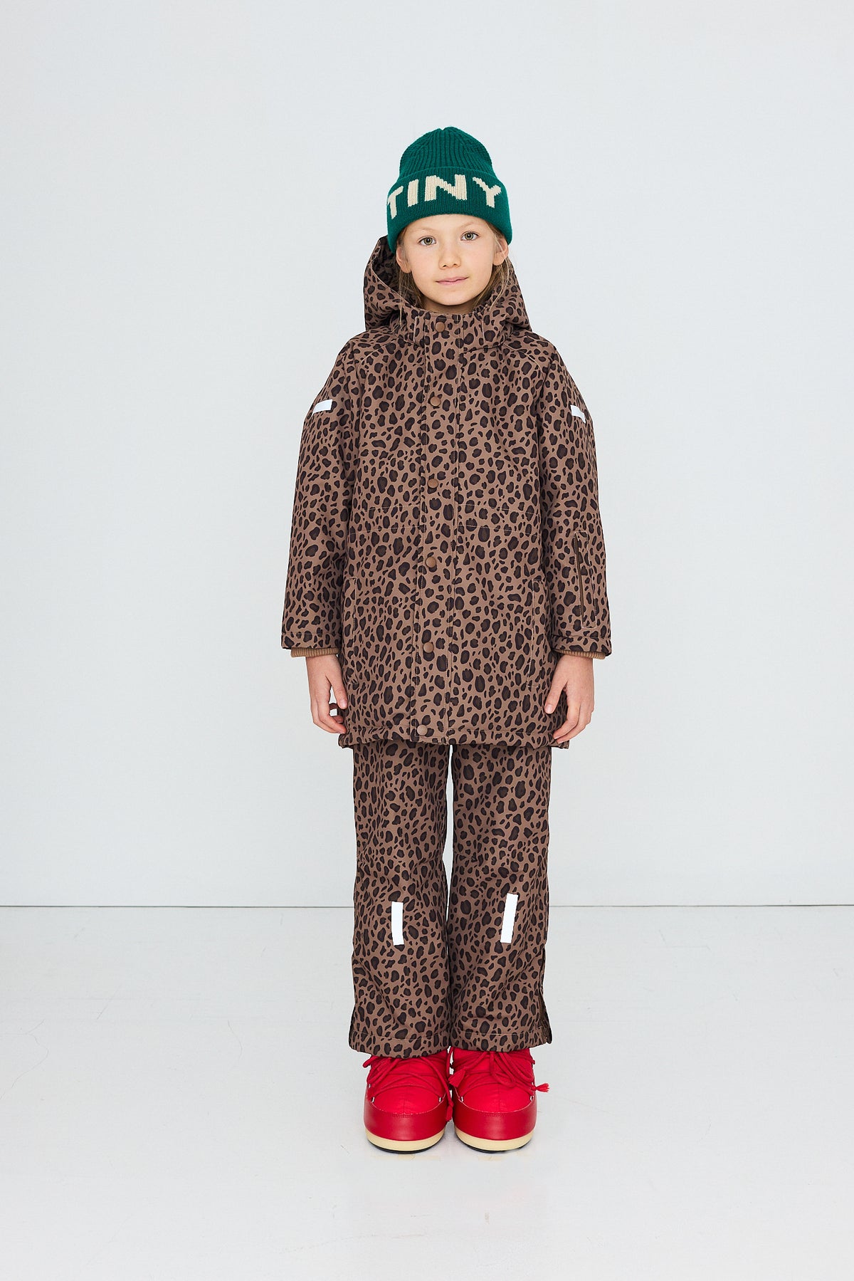 CHAQUETA DE NIEVE ANIMAL PRINT